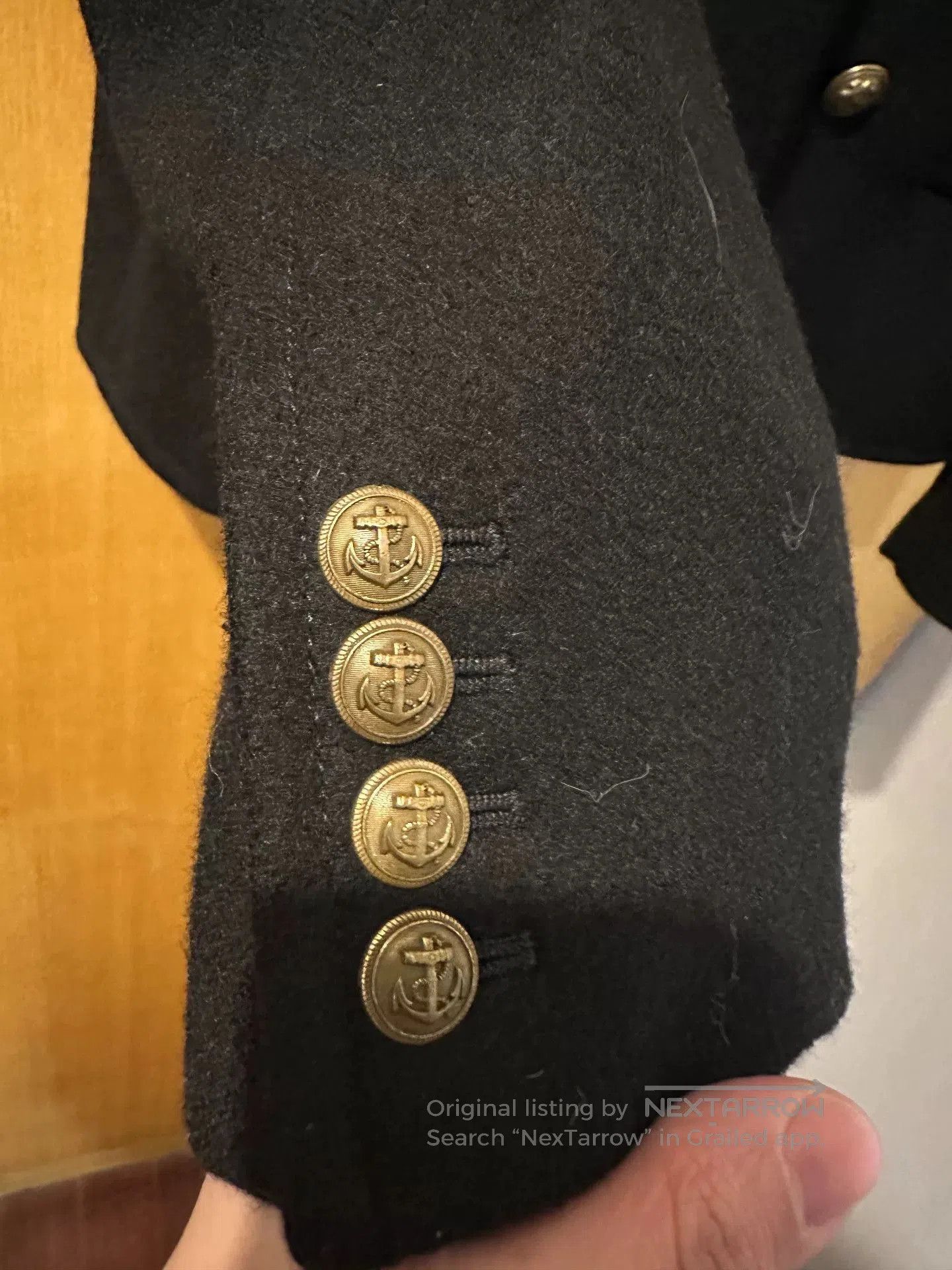Saint Laurent Paris Saint Laurent 13FW Black Gold Button Jacket. Size US L / EU 52-54 / 3 - 5 Thumbnail