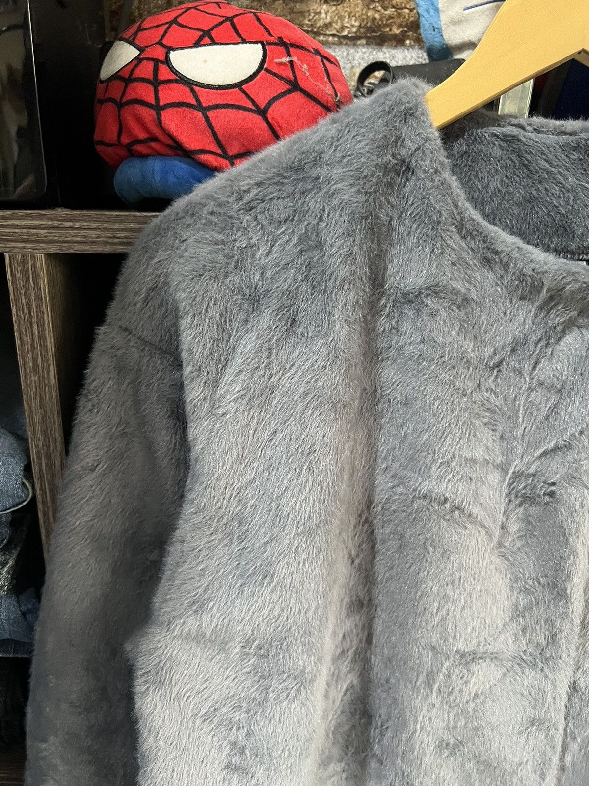 Uniqlo 🔥Uniqlo Faux Fur Button Cardigan Size M / US 6-8 / IT 42-44 - 4 Thumbnail
