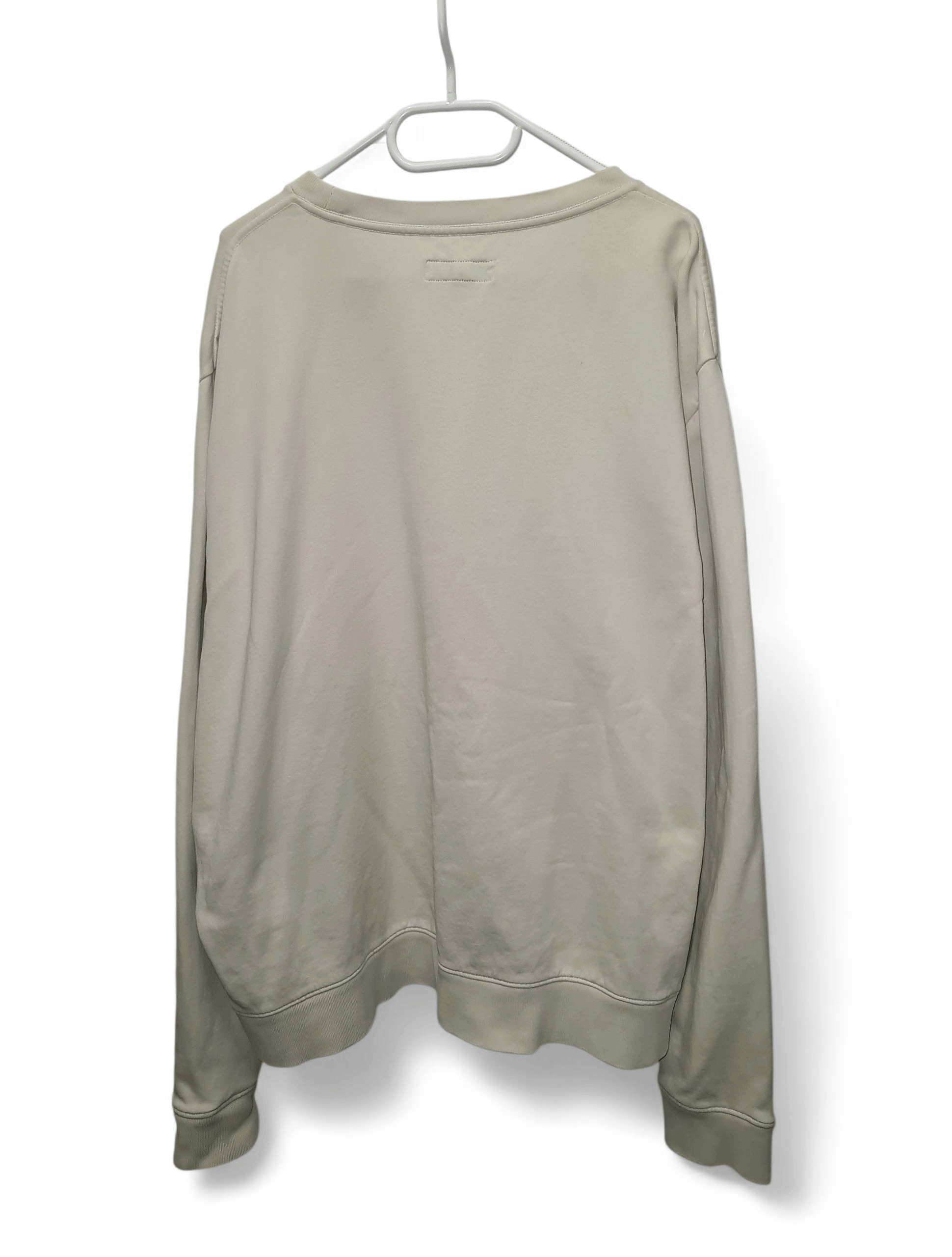 Allsaints AllSaints Oversized Cream Turnes Crew Sweatshirt Crewneck Size US L / EU 52-54 / 3 - 3 Thumbnail