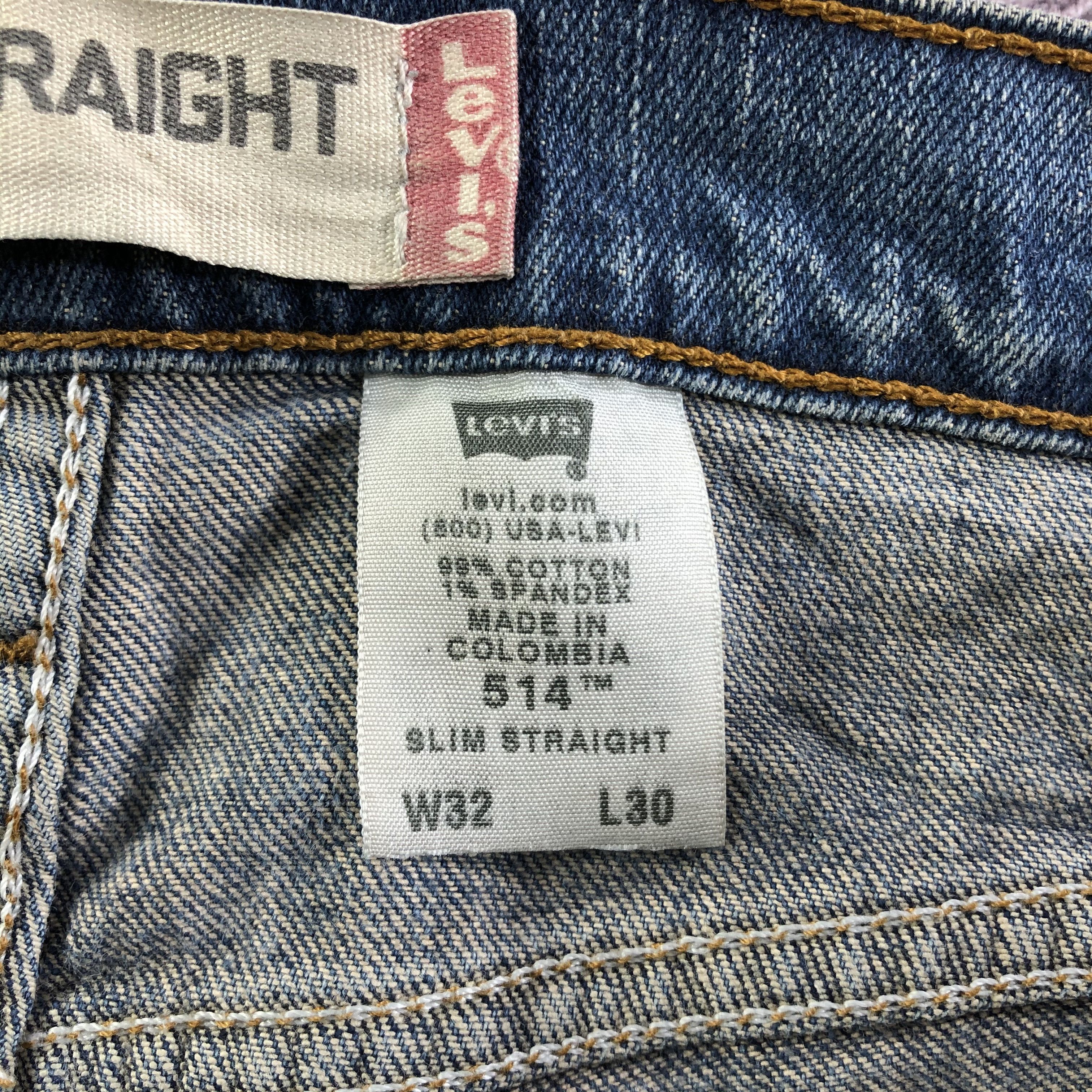 Levi's × Vintage Vintage Blue Wash Levis 514 Jeans-JM3378 Size US 34 / EU 50 - 11 Thumbnail