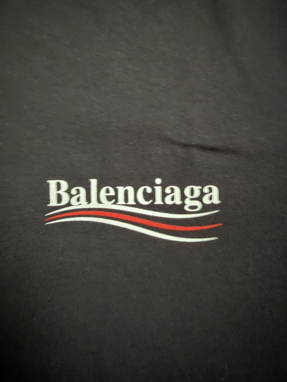 Balenciaga Balenciaga political T shirt, regular fit RRP$650 Size US L / EU 52-54 / 3 - 4 Thumbnail