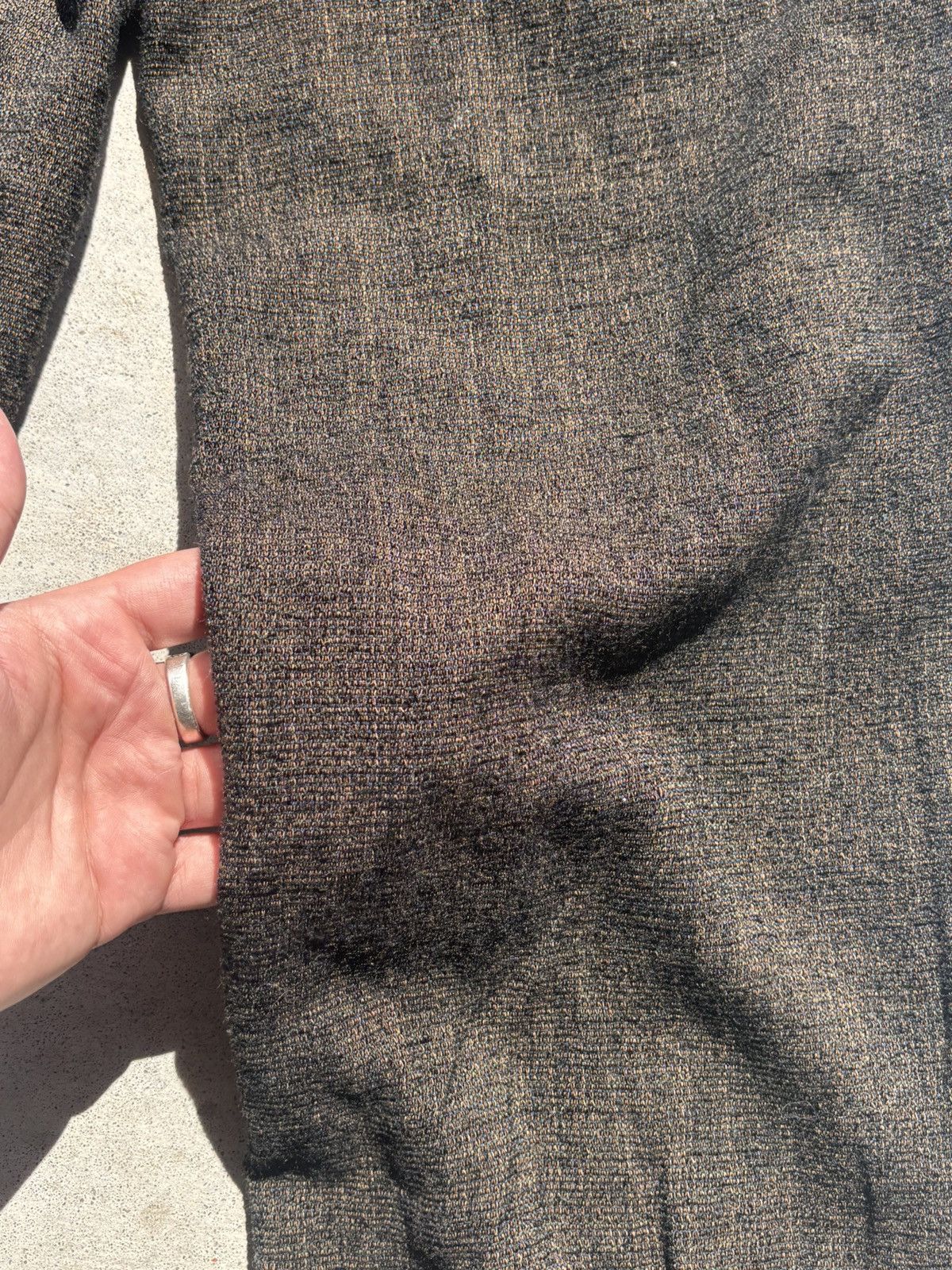 Japanese Brand Vintage Japanese Wool / Rayon Blend Suiting Pants Size US 32 / EU 48 - 6 Thumbnail