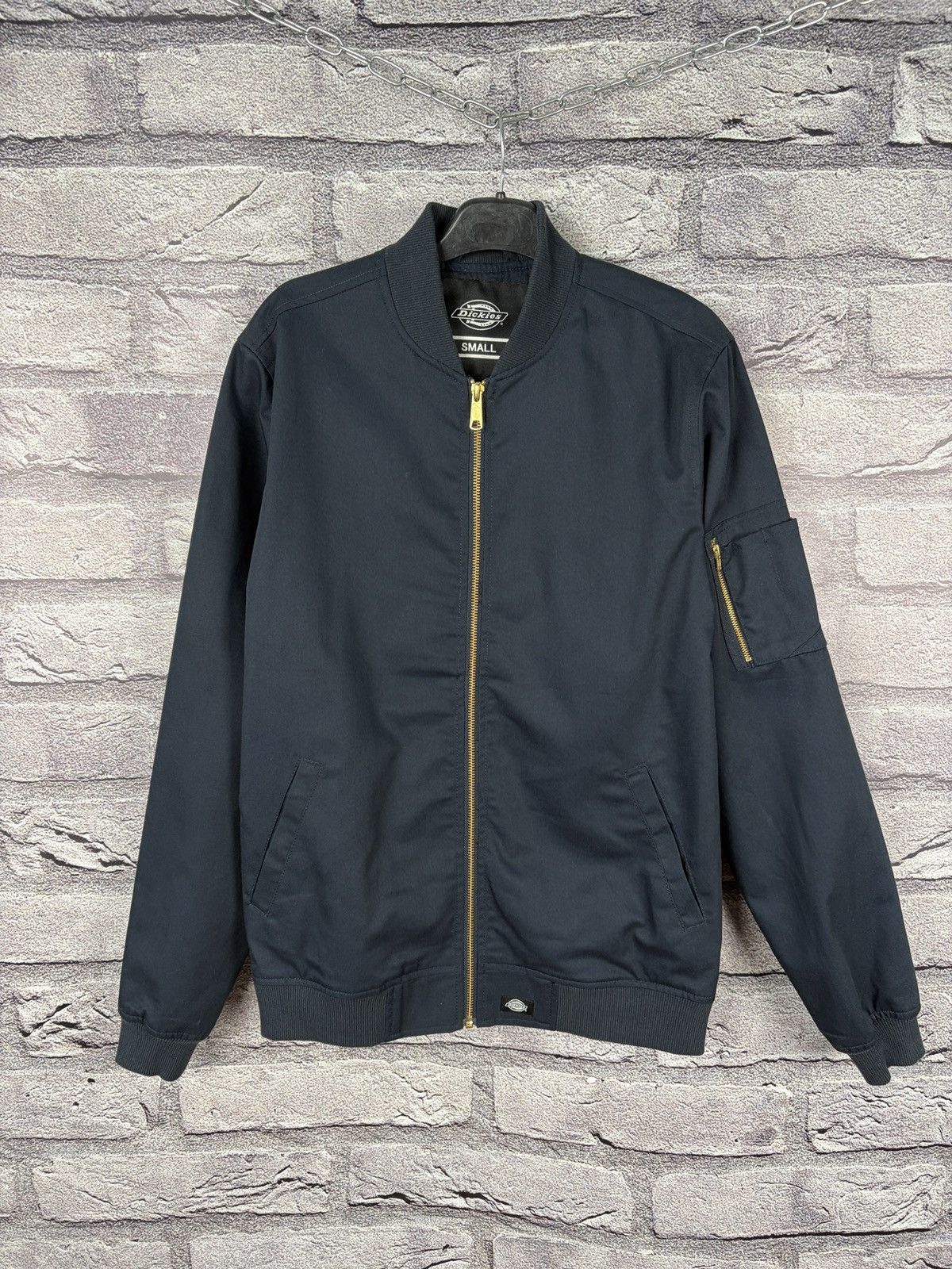 Dickies Vintage rare bomber jacket zip Dickies Size US S / EU 44-46 / 1 - 1 Thumbnail