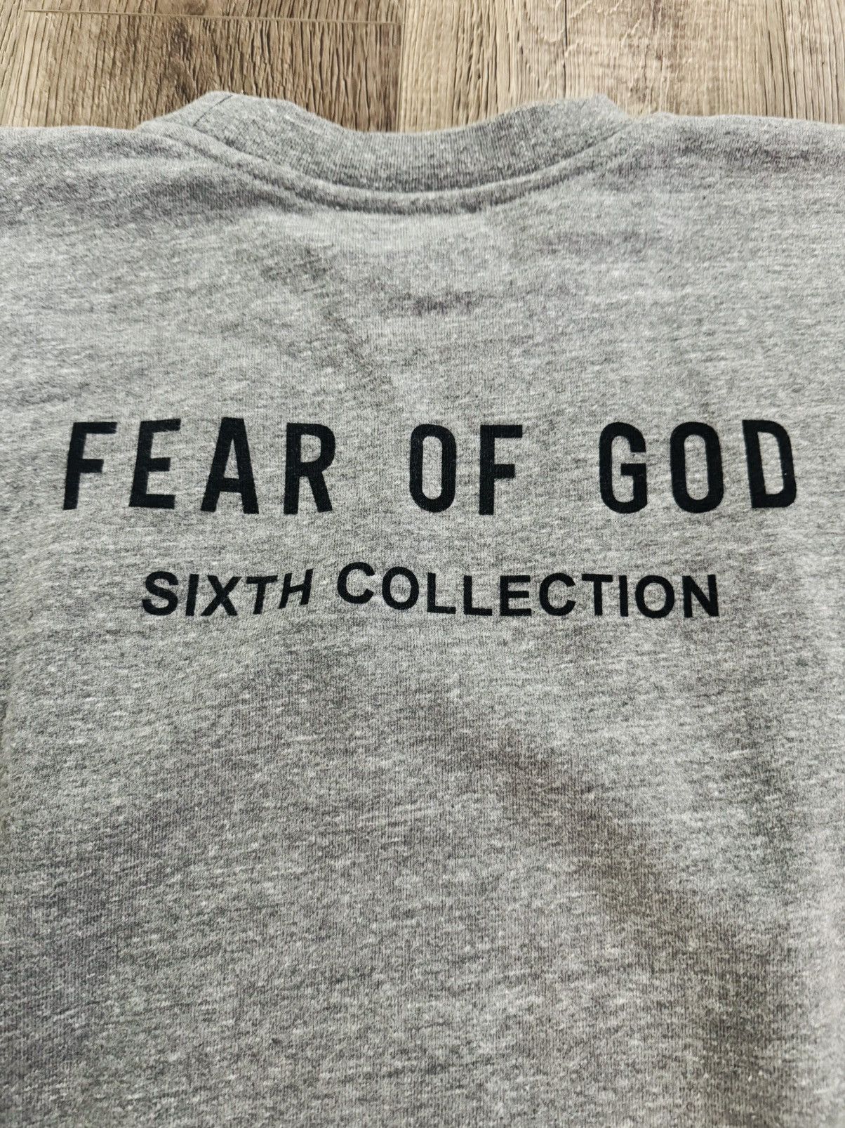 Fear of God Fear of God Sixth Collection Heather Grey Crewneck Size US L / EU 52-54 / 3 - 3 Thumbnail