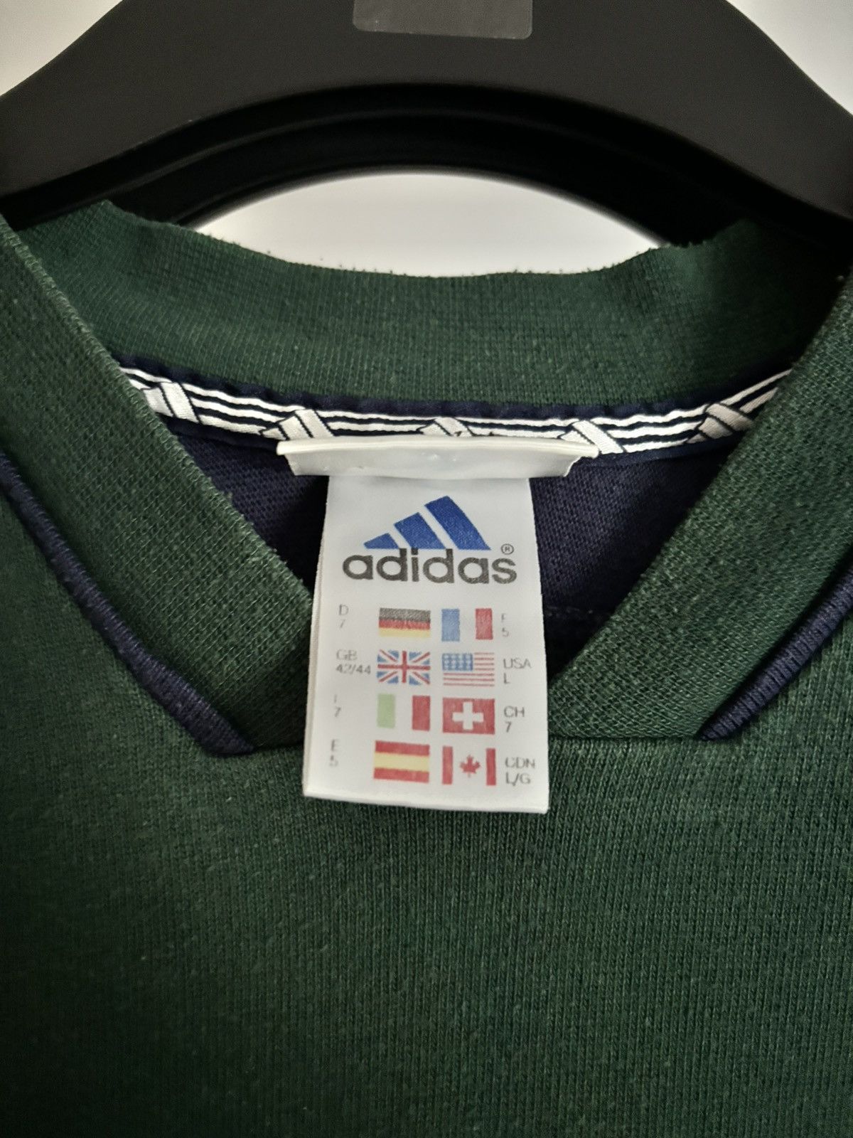 Adidas Adidas Vintage Sweatshirt Size US L / EU 52-54 / 3 - 4 Thumbnail