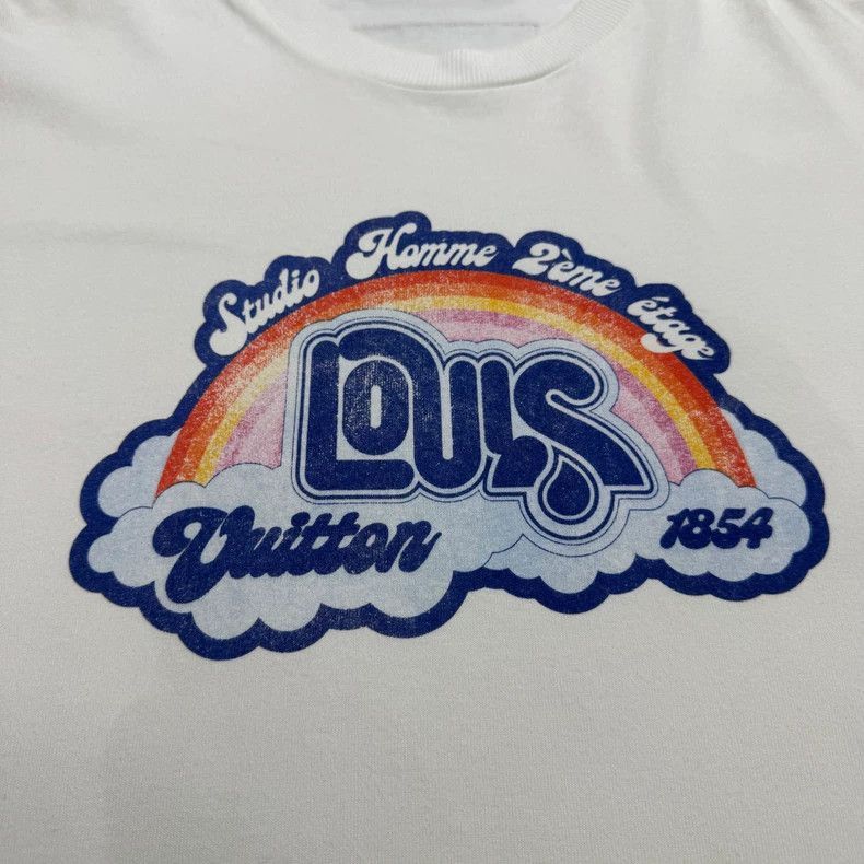 Louis Vuitton Louis Vuitton Rainbow Print Short Sleeve T -2505 Size US S / EU 44-46 / 1 - 3 Thumbnail