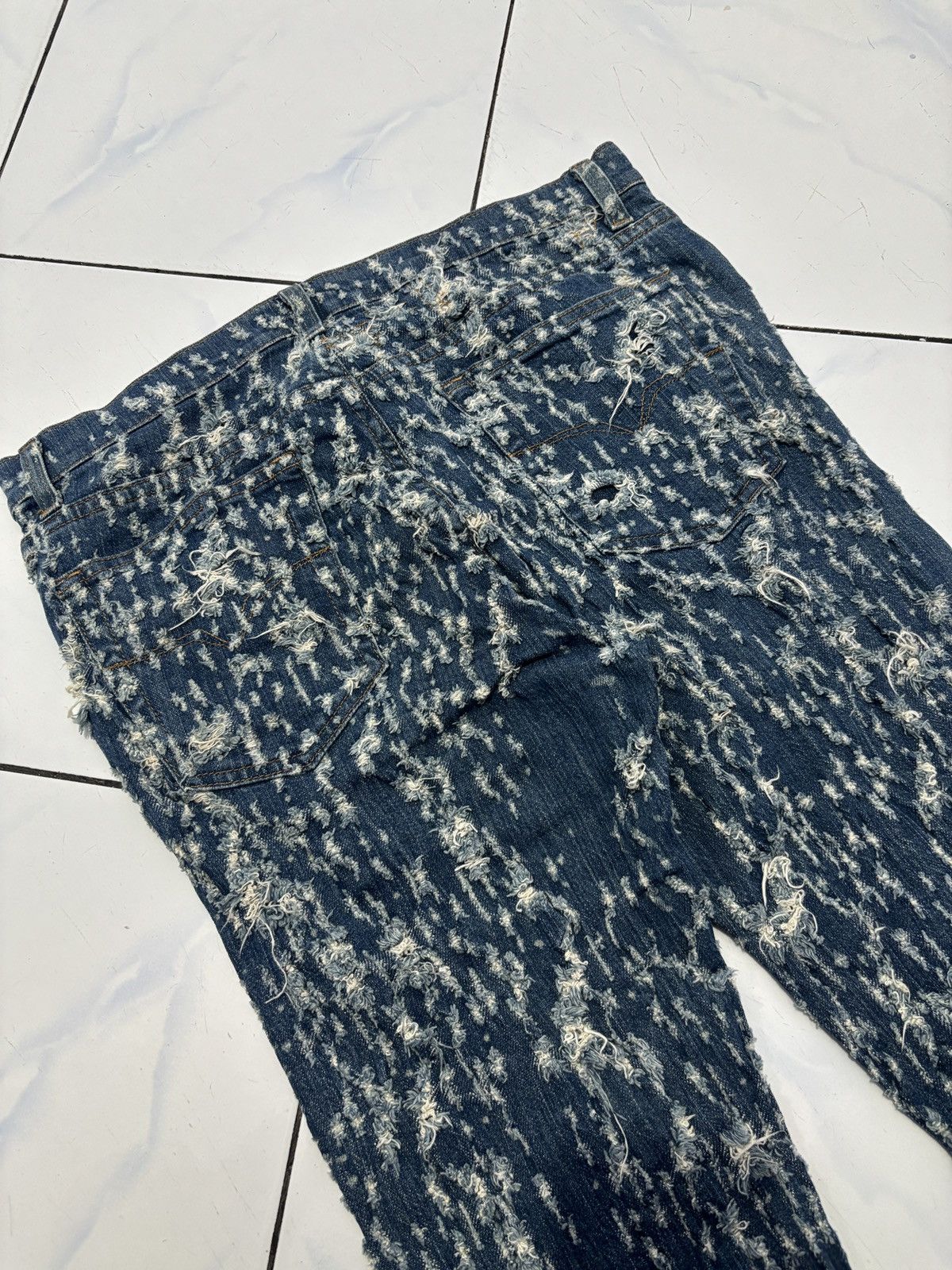 Versace Jeans Couture × Vintage Versace Longpants Fullcracky Size US 34 / EU 50 - 8 Thumbnail