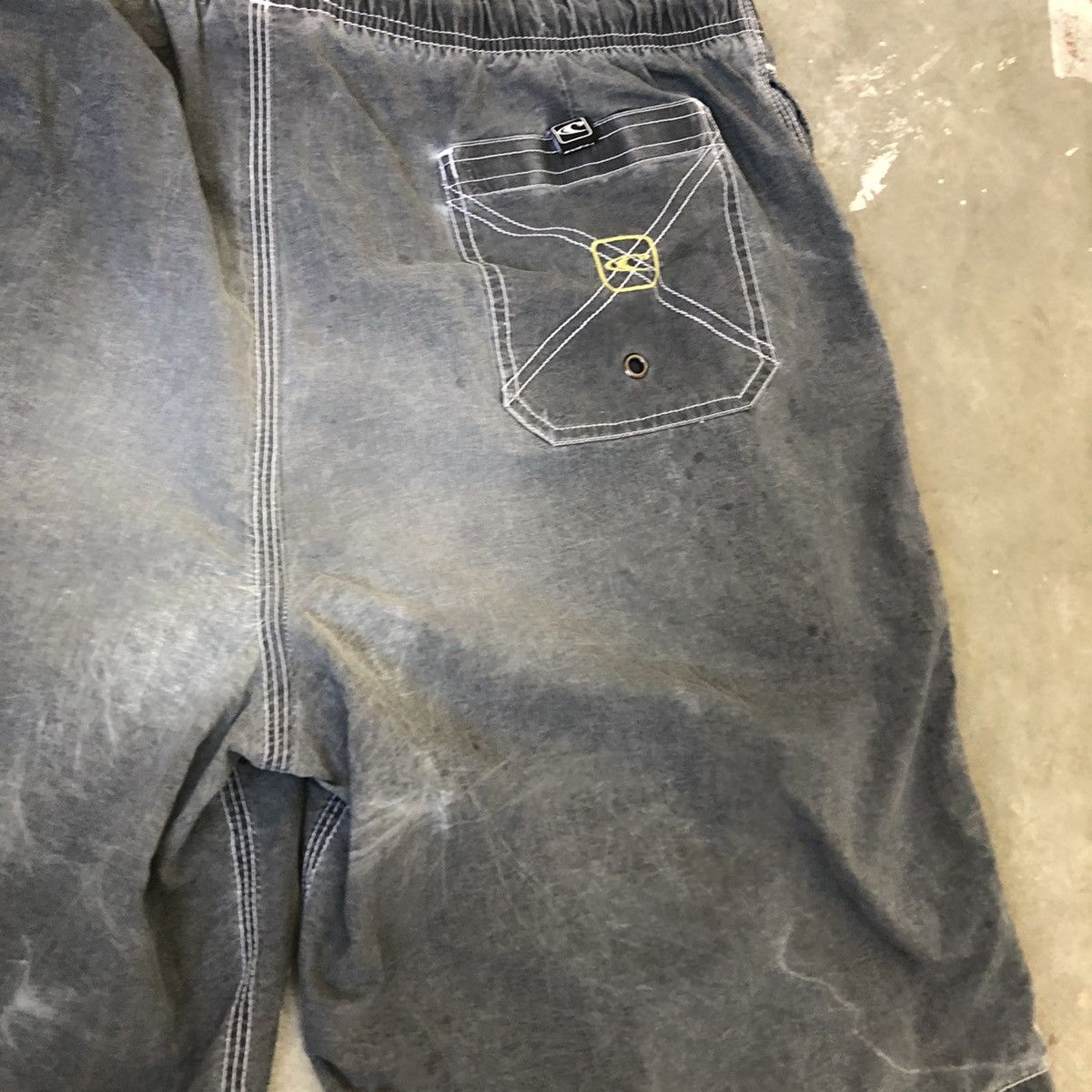 O'Neill × Vintage Crazy Vintage Y2K/2000s Earth Tone Oneil Surf Pants 🍒 Size US 35 - 7 Thumbnail