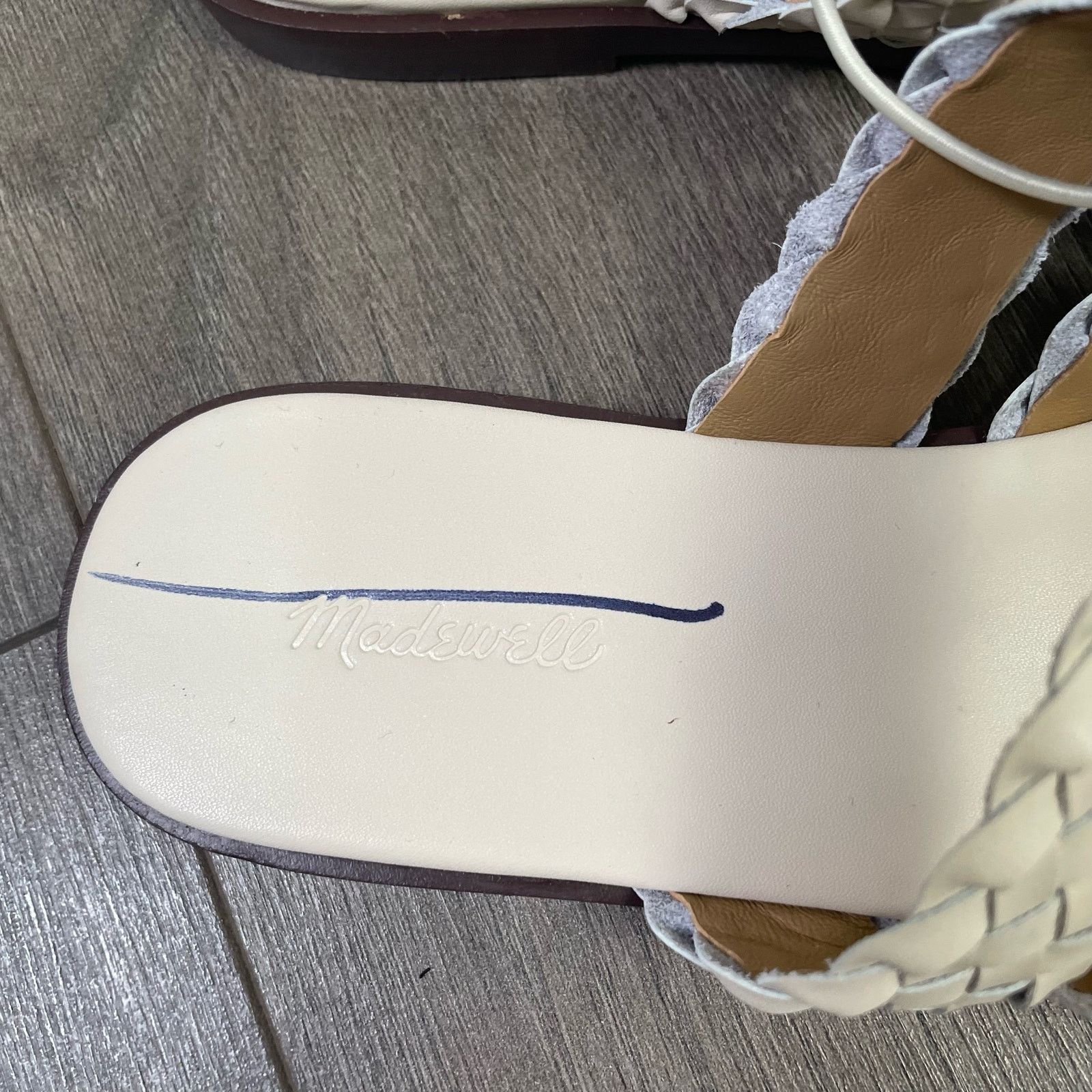 Madewell Madewell Trace Band Woven Eco Oil Veg Sandals US Women's 7M Size US 7 / IT 37 - 5 Thumbnail