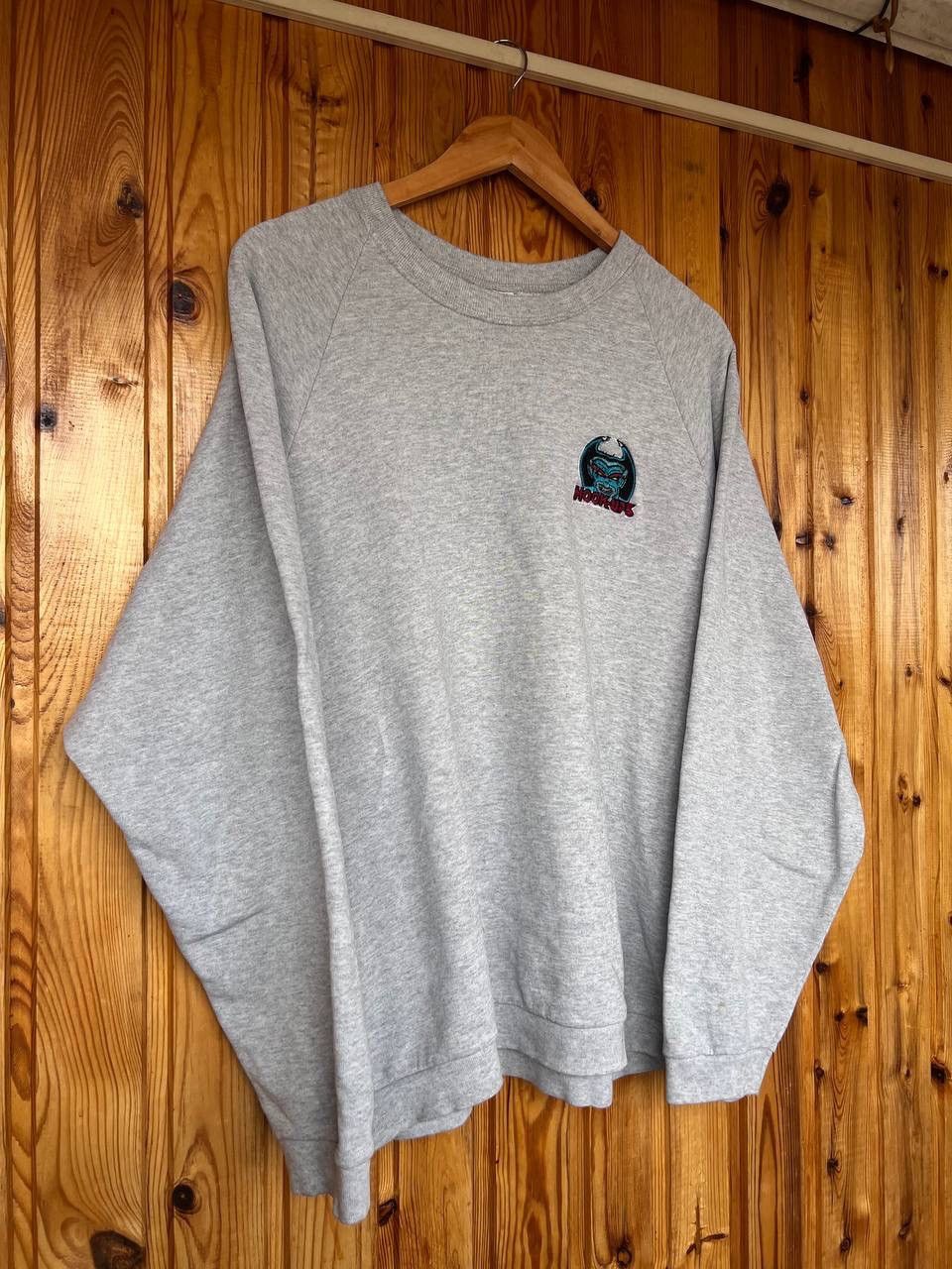 Hook-Ups Vintage 90s Hook Ups Sweatshirt Hook Ups logo Demon Crewneck Size US L / EU 52-54 / 3 - 9 Thumbnail