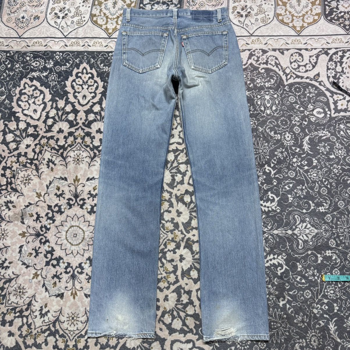 Levi's Vintage 90s Levis 501 Jeans Distressed Grunge Size US 31 - 22 Thumbnail
