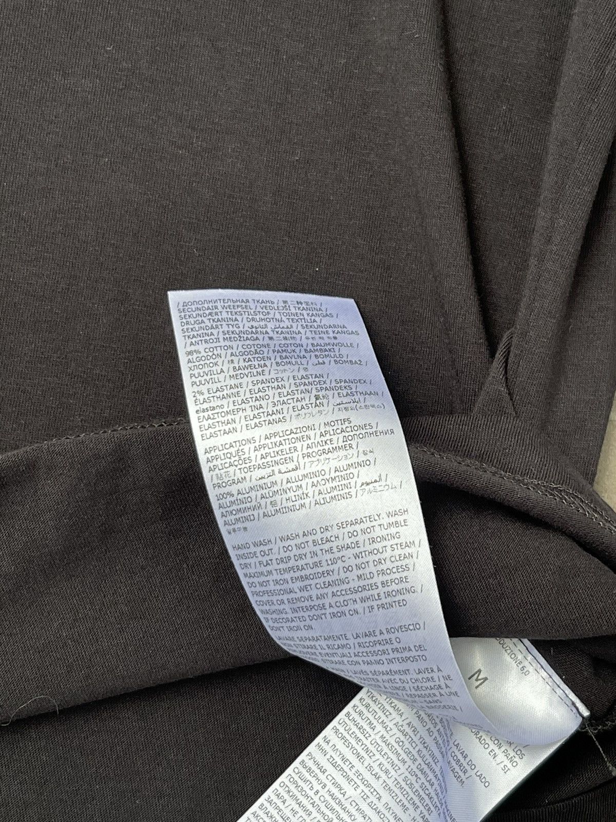 Maison Margiela !DS! SS22 Maison Margiela Studded Black Longsleeve T-Shirt Size US M / EU 48-50 / 2 - 22 Thumbnail