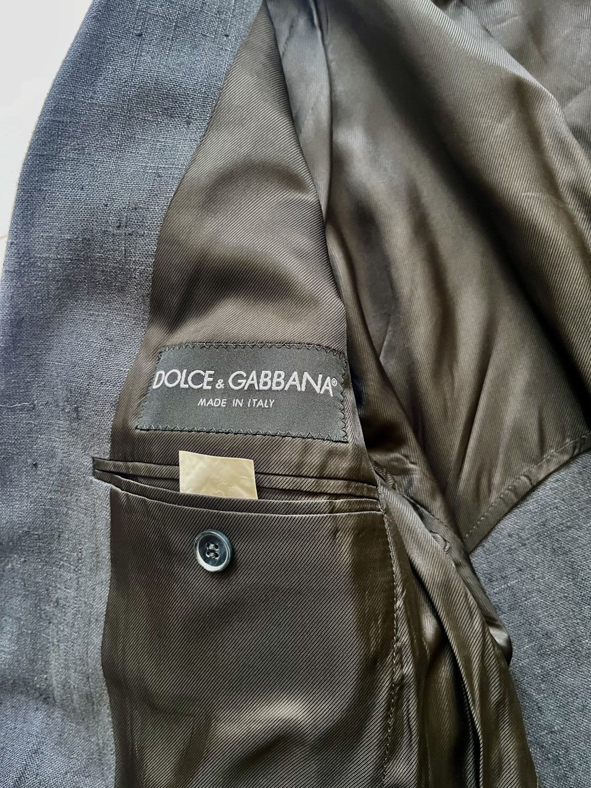 Dolce & Gabbana Dolce & Gabbana Silk Mens Single-breasted Jacket Size US XXL / EU 58 / 5 - 6 Thumbnail