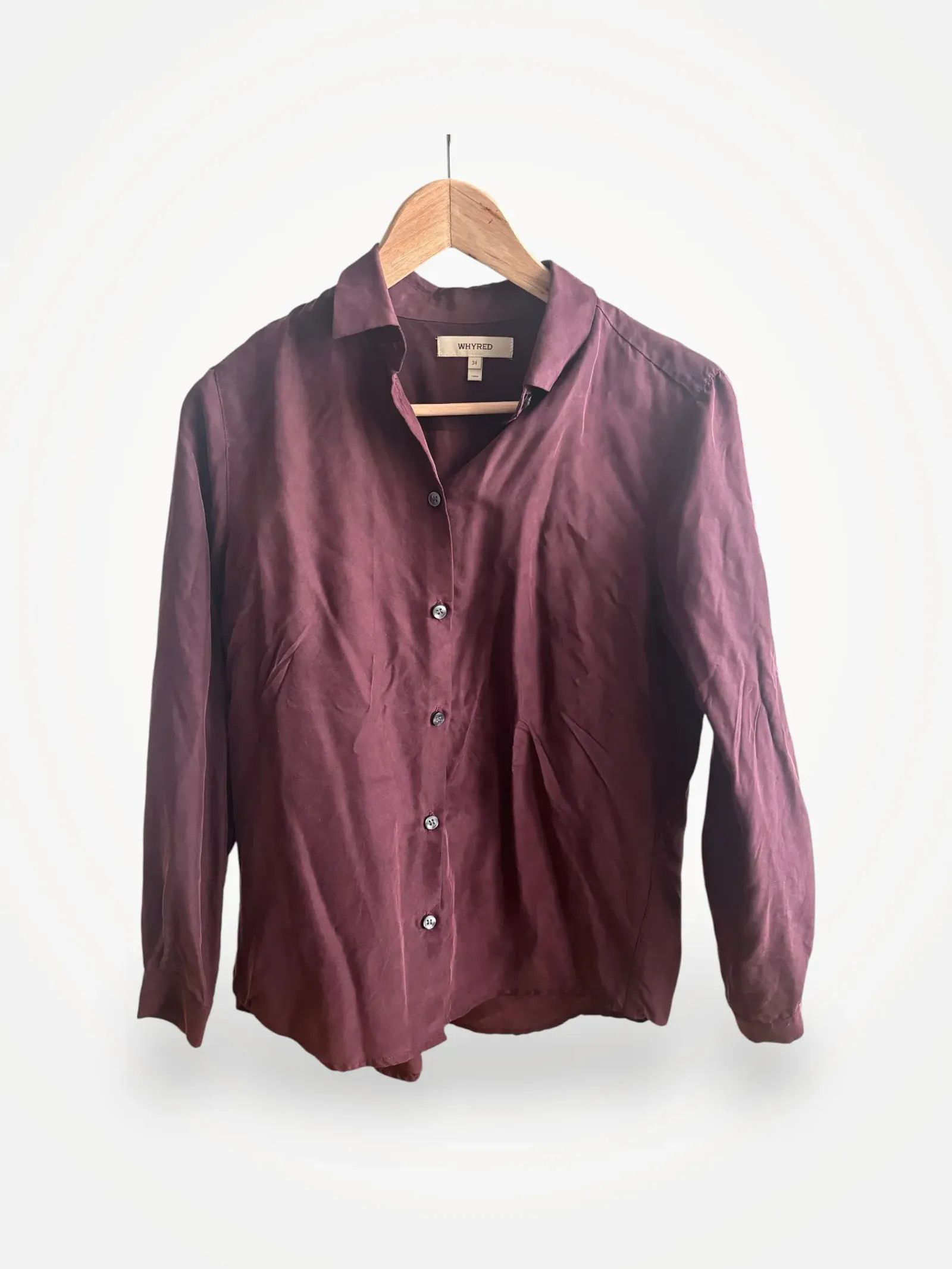 Whyred Whyred Karolina washed silk Blouse Size XS / US 0-2 / IT 36-38 - 1 Thumbnail