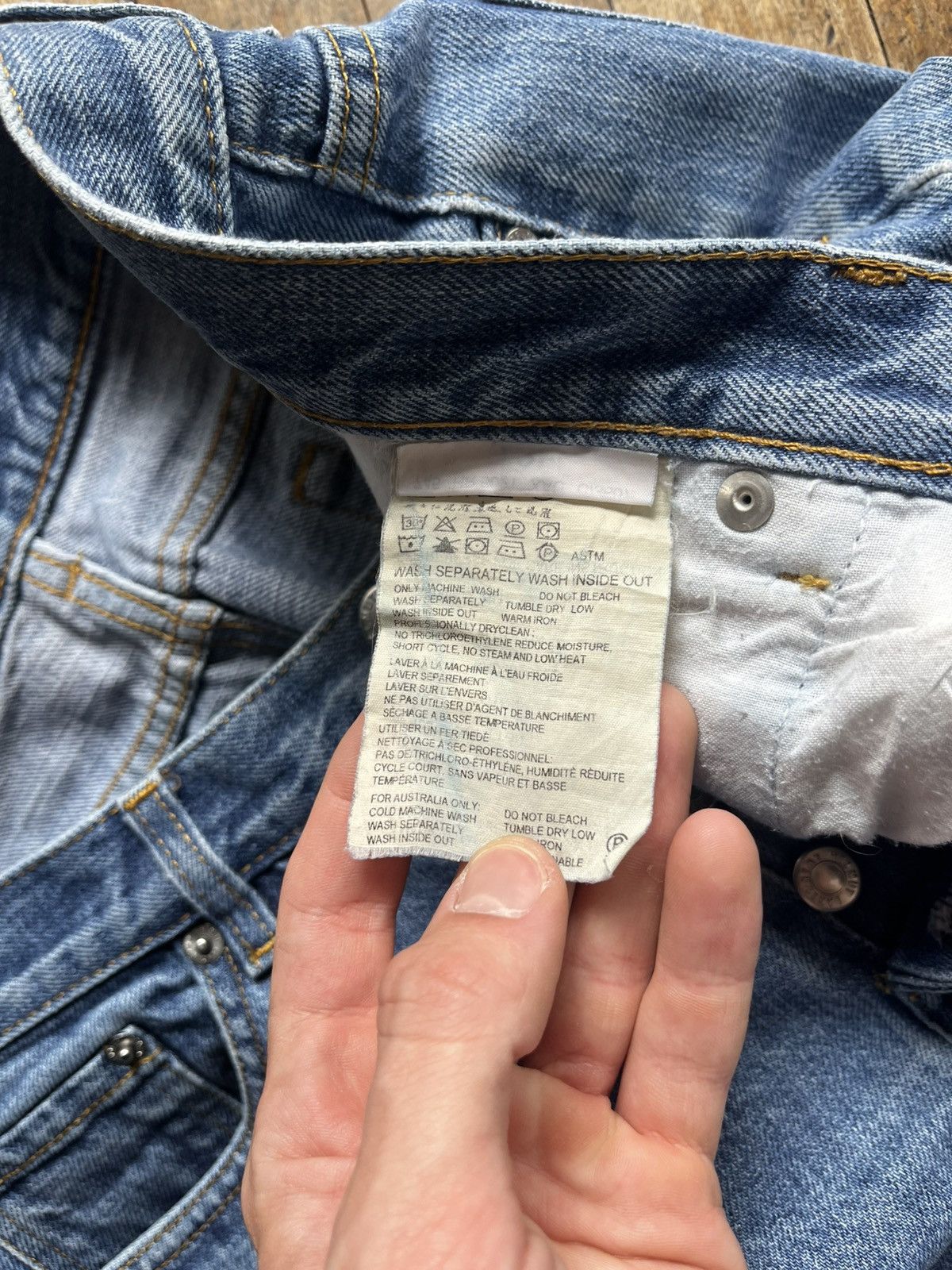 Helmut Lang Helmut Lang 90s classic bootcut classic denim Size US 31 - 3 Thumbnail