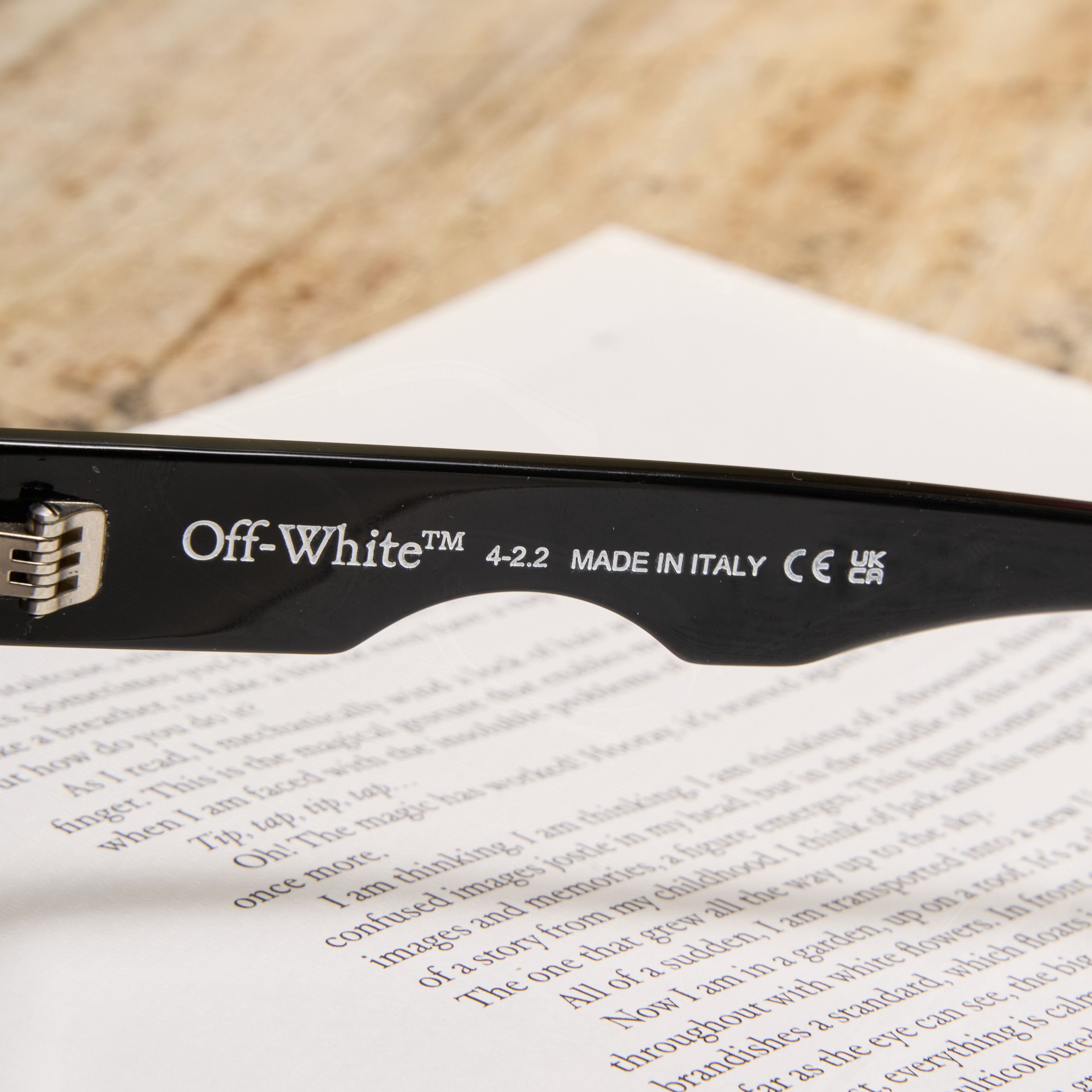 Off-White OFF WHITE Cady Cut-Out Rectangular-Frame Sunglasses Size ONE SIZE - 5 Thumbnail