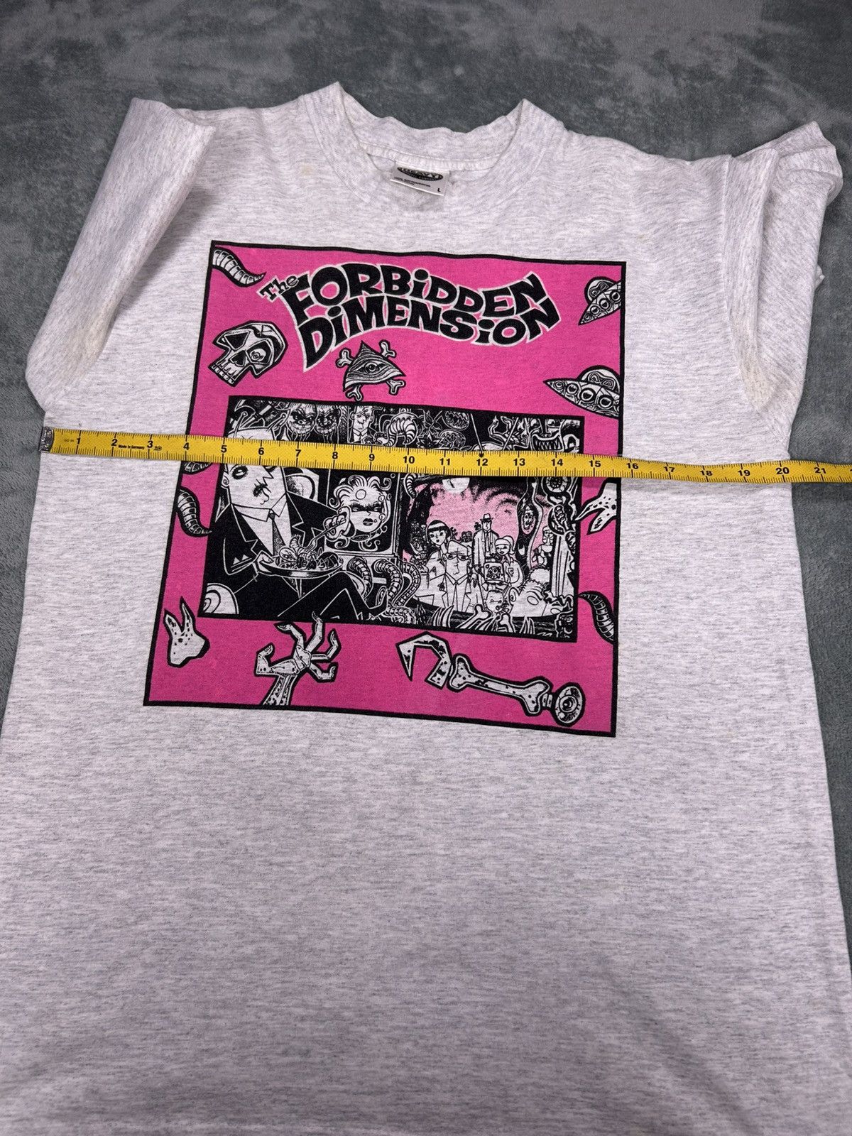 Band Tees Vintage Band Horror The Forbidden Dimension Size US L / EU 52-54 / 3 - 8 Thumbnail