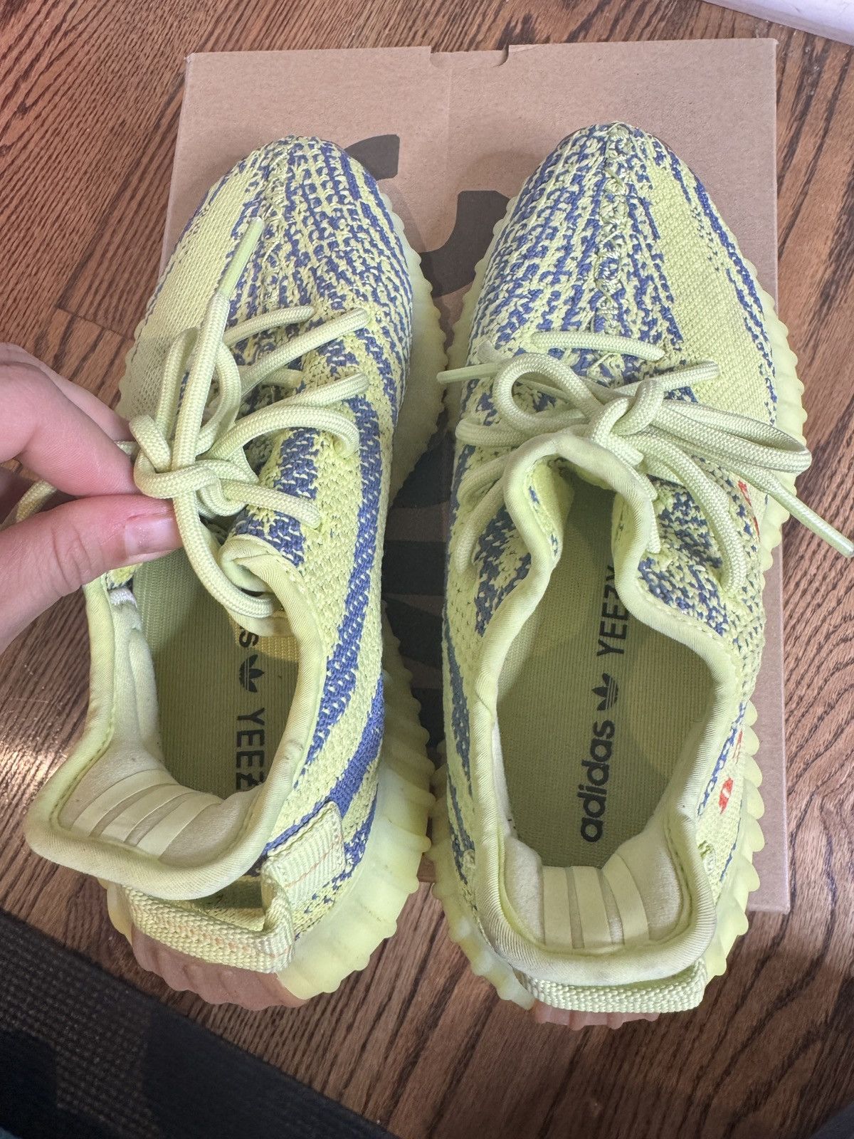 Adidas Yeezy Boost 350 V2 Semi Frozen Yellow Size US 5 / EU 37 - 5 Thumbnail