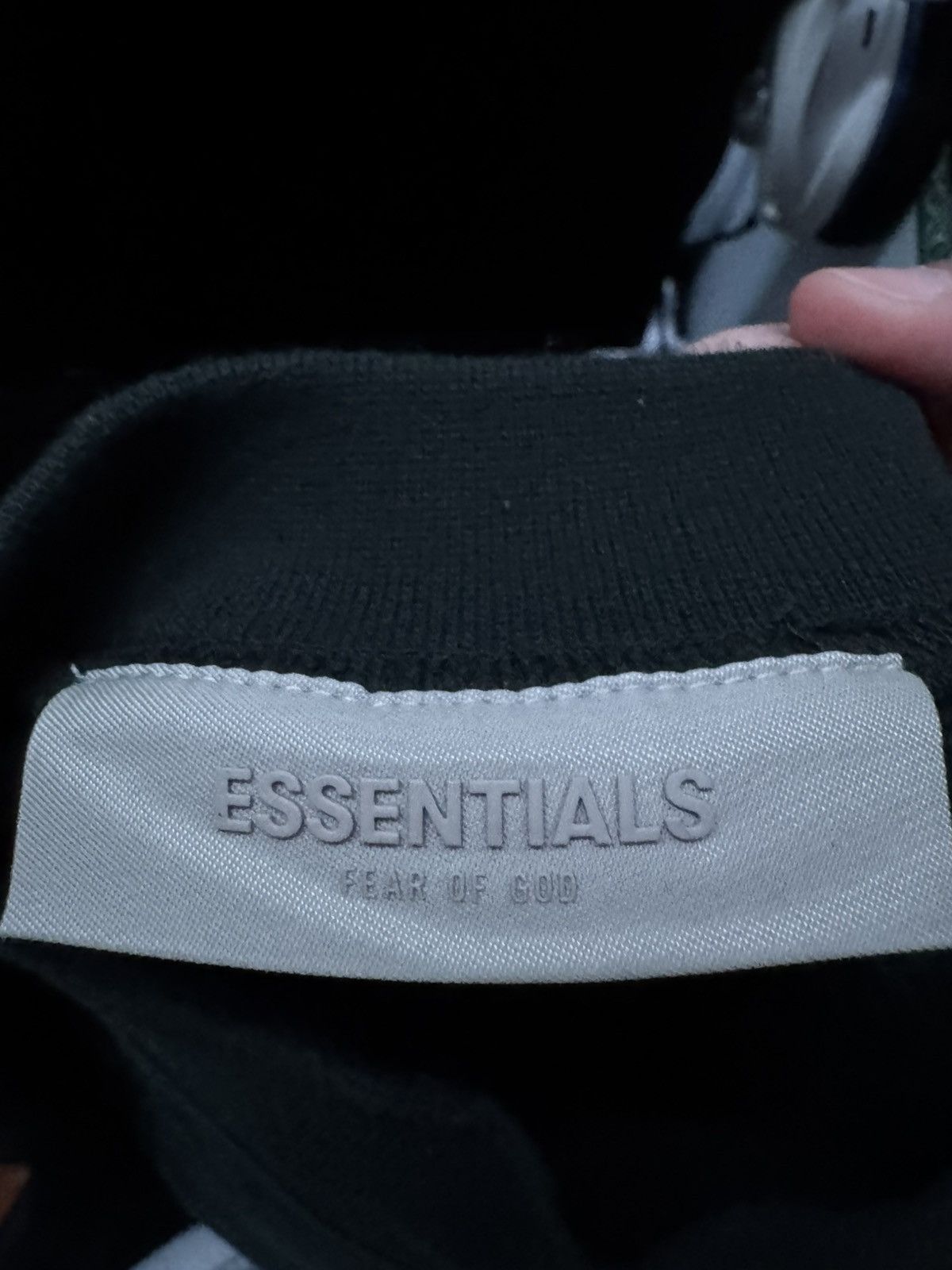 Fear of God Black Fear Of God Essentials crew neck Size US XS / EU 42 / 0 - 3 Thumbnail