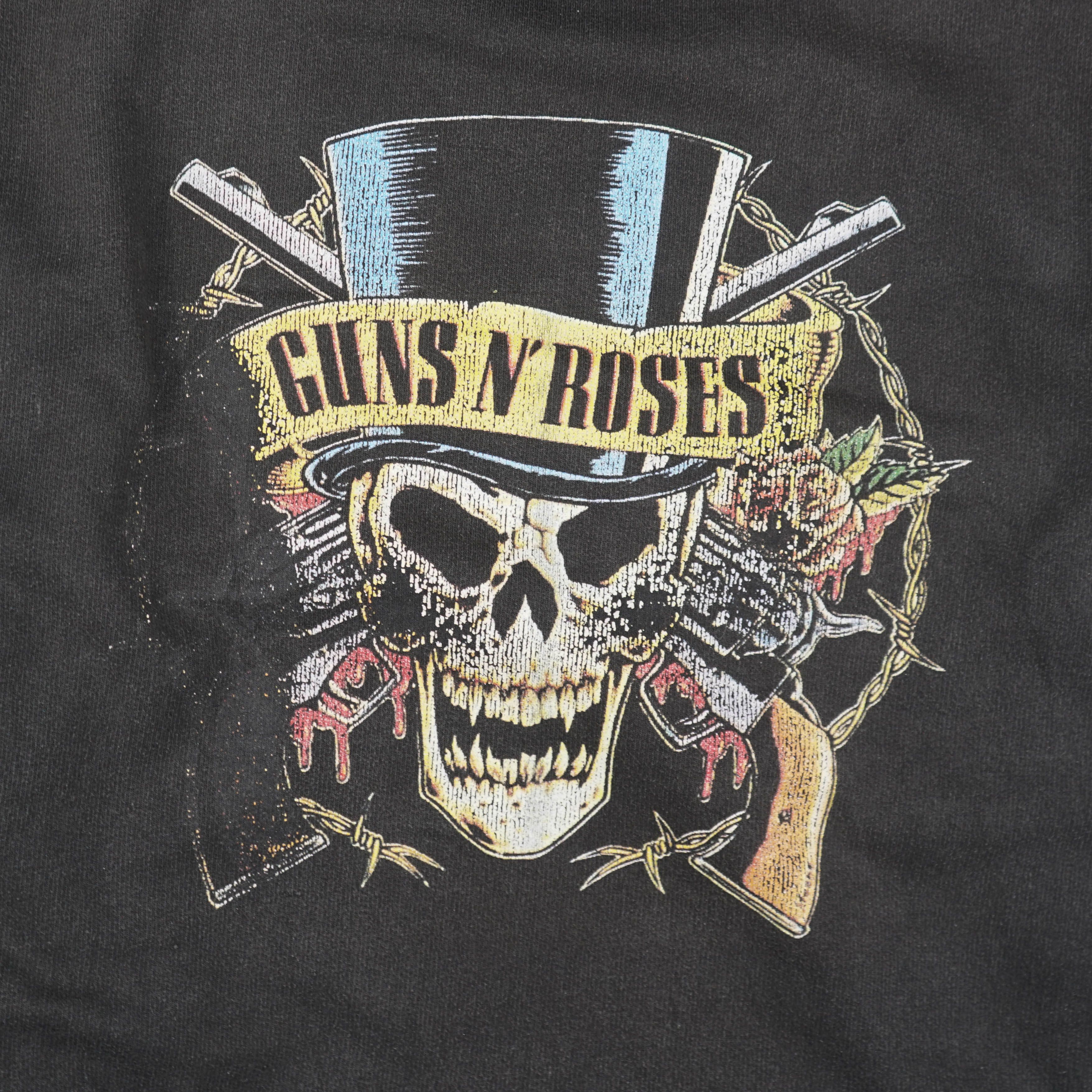 Band Tees × Vintage Vintage 1990s Guns N Roses Hoodie Size US XXL / EU 58 / 5 - 2 Thumbnail