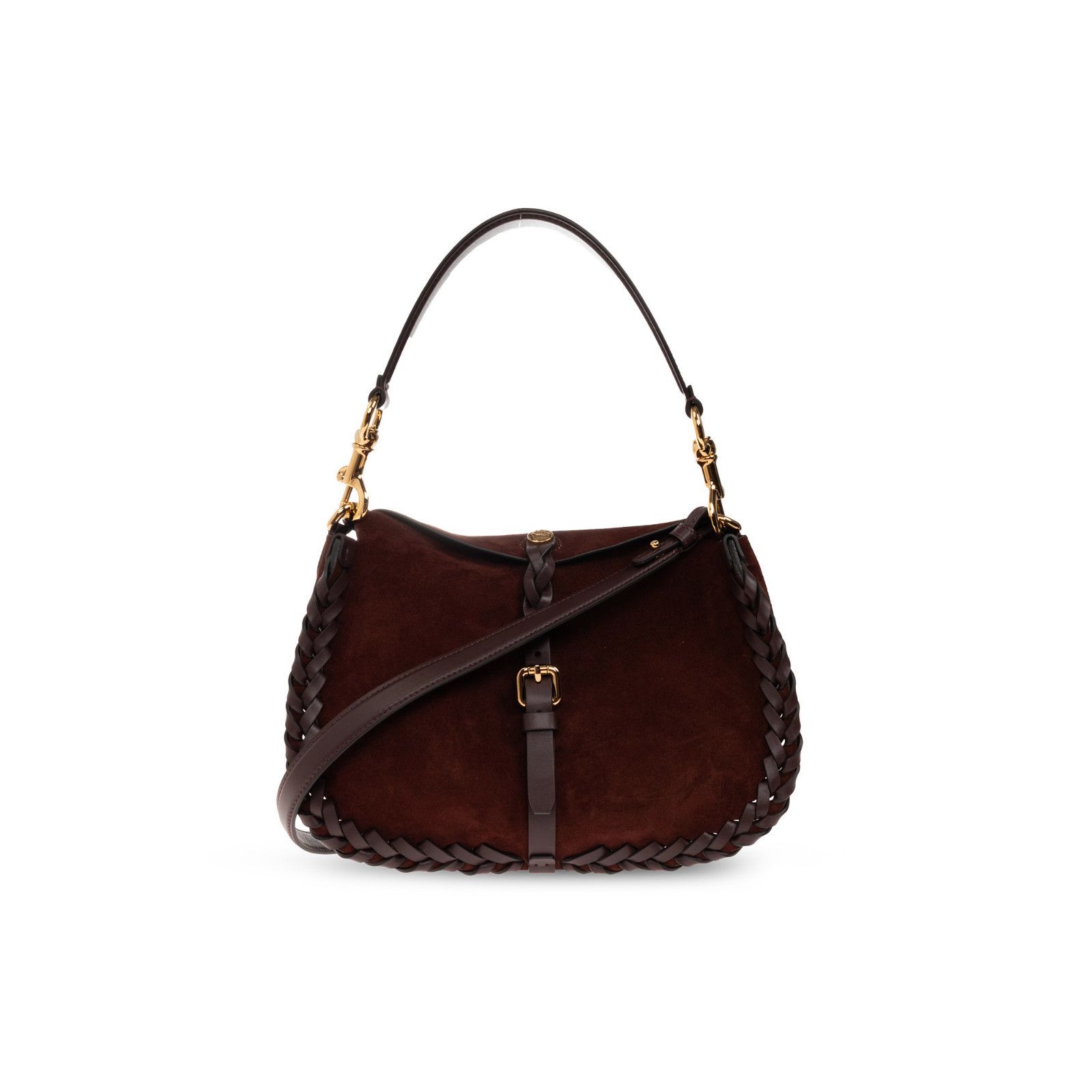Etro ETRO Pony Medium Burgundy Suede Shoulder Bag New & Authentic Size ONE SIZE - 1 Thumbnail