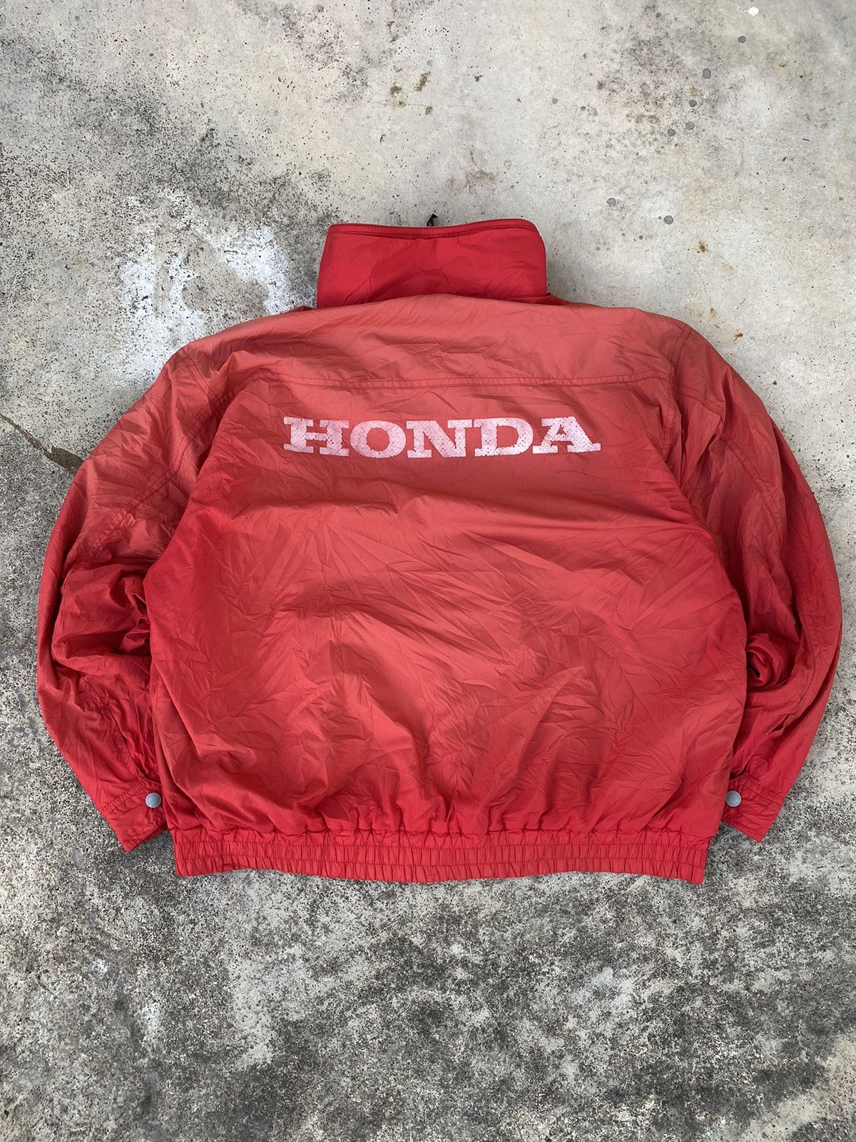 Honda Distressed Faded Vintage Honda Racing Reversible Jacket Size US L / EU 52-54 / 3 - 1 Thumbnail