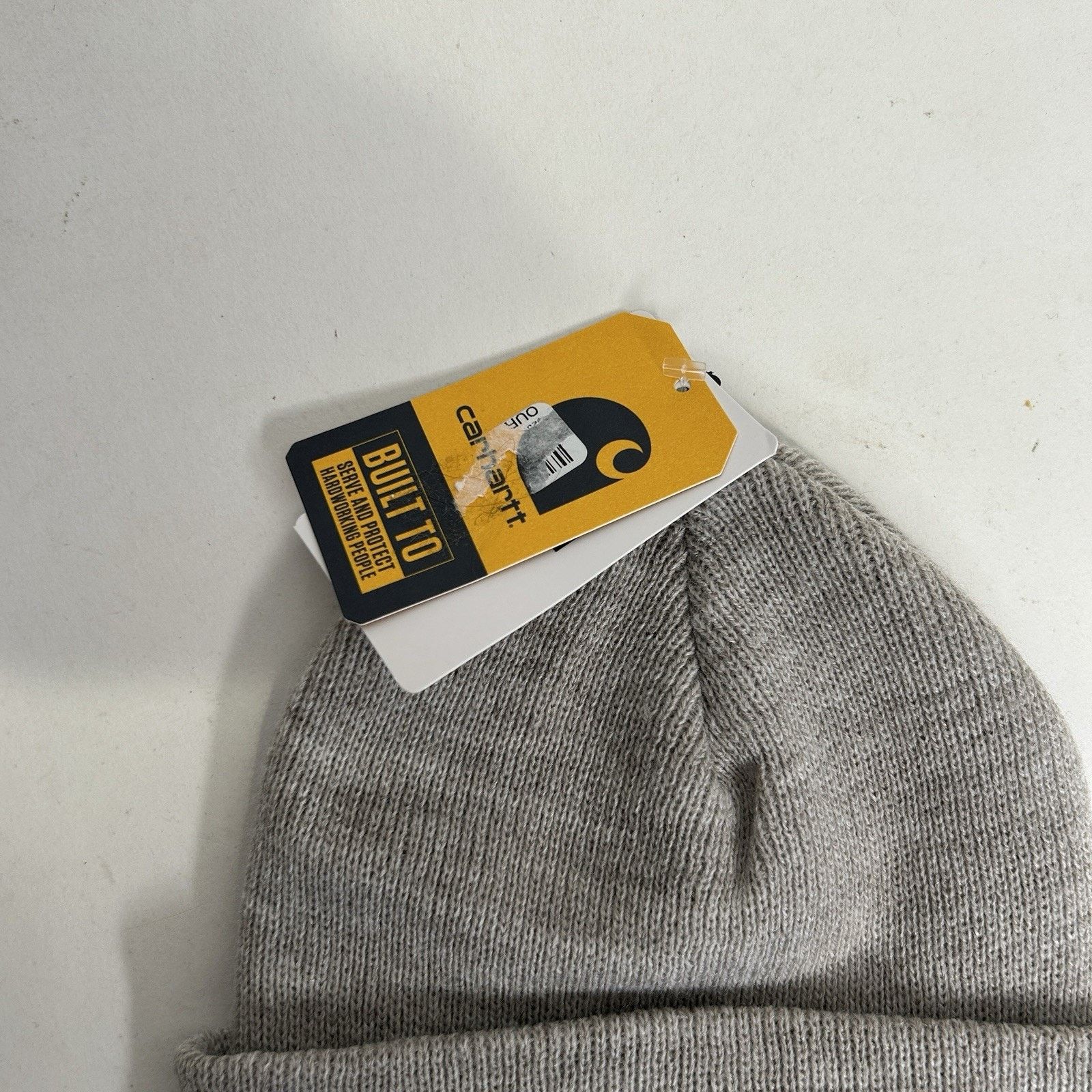 Carhartt Carhartt Knit Cuffed Beanie “Beige Heather” OSFA Size ONE SIZE - 4 Thumbnail