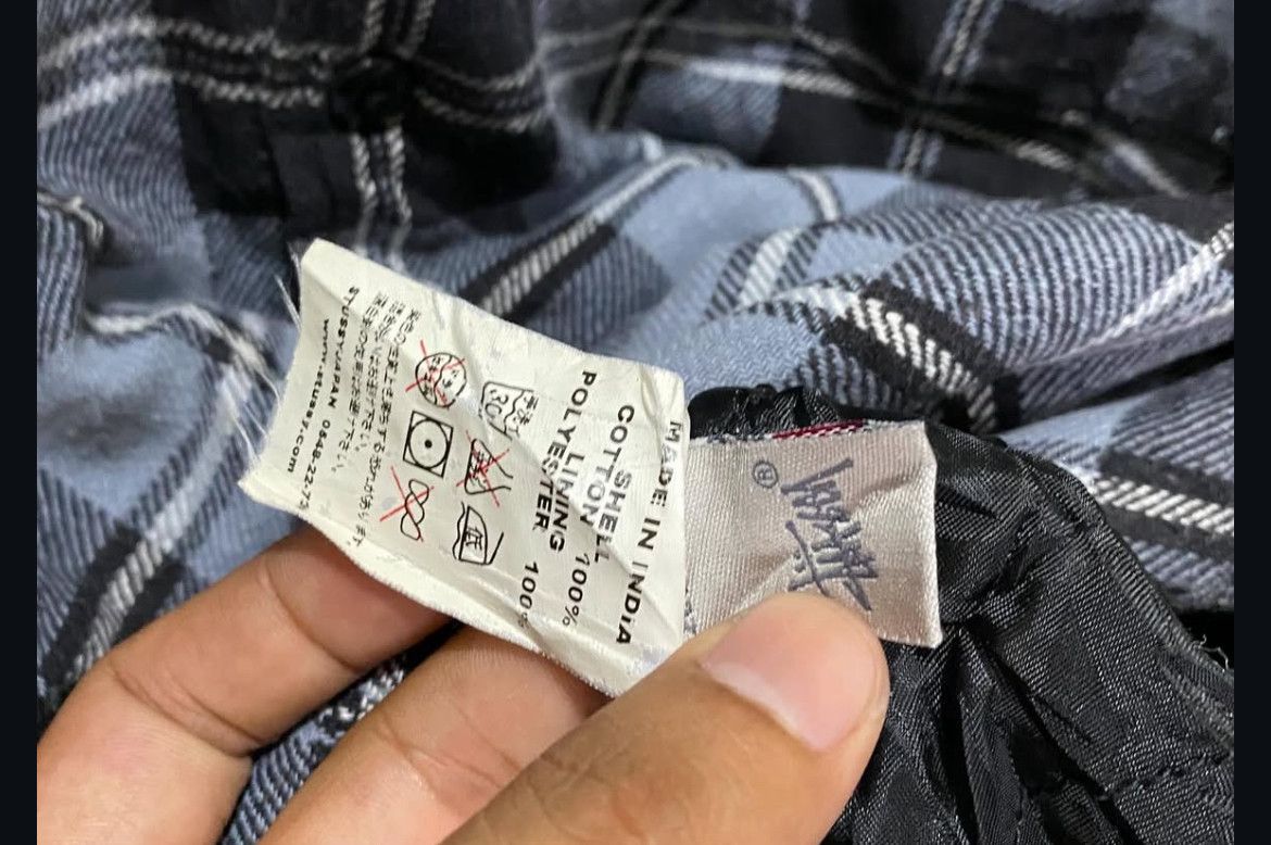 Stussy 2000s Stussy Flannel Outter Jacket y2k Size US XL / EU 56 / 4 - 7 Thumbnail