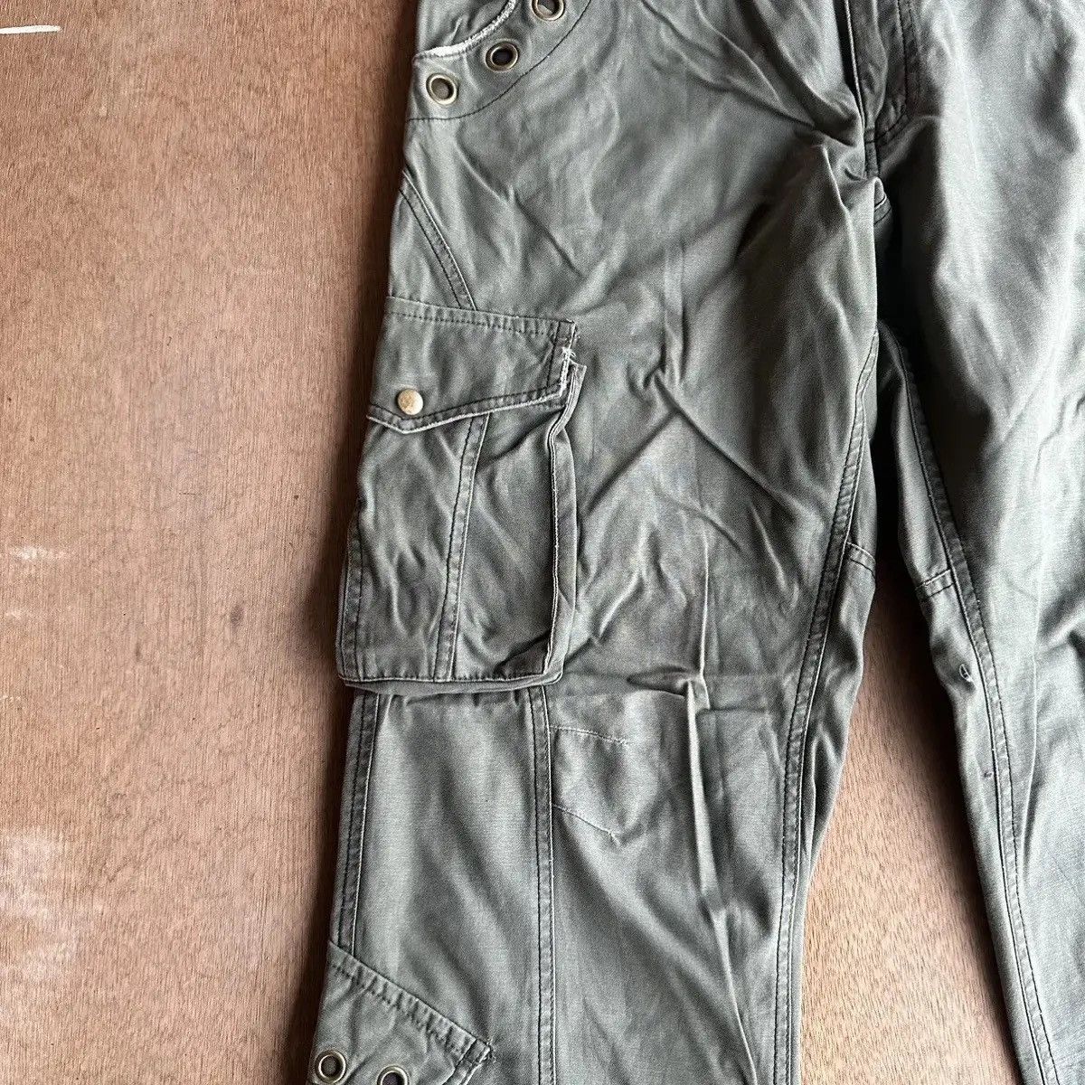 Voodoo Tactical GRAILS 🔥 TWENTY WORK JAPAN Utility Double Bones Cargo Pants Size US 34 / EU 50 - 7 Thumbnail