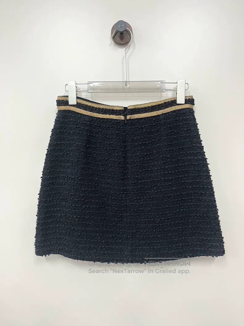 Gucci Gucci Black small fragrant woven short skirt Size 27" / US 4 / IT 40 - 2 Thumbnail