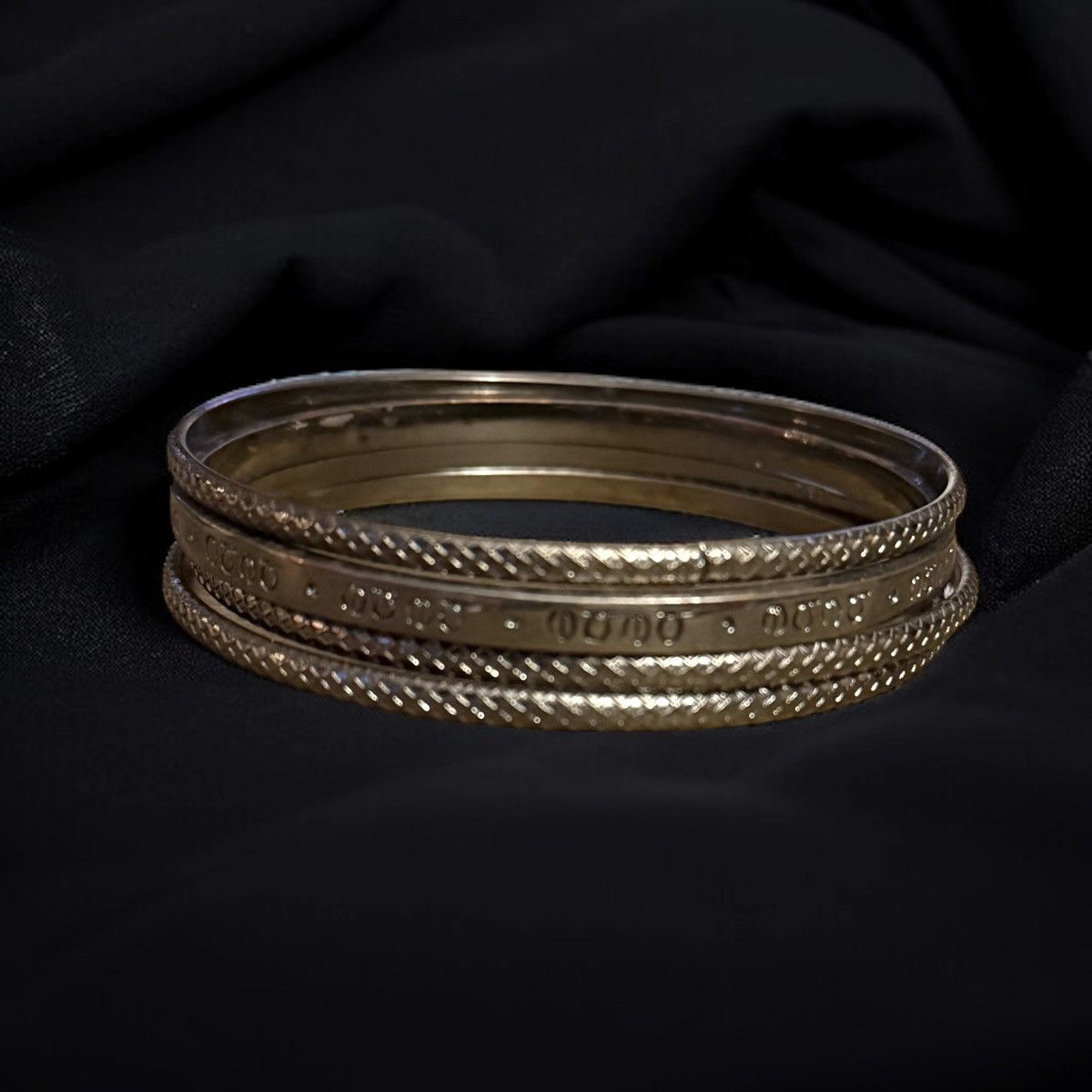 Bebe Bebe silver tone bangle bracelets Size ONE SIZE - 1 Thumbnail