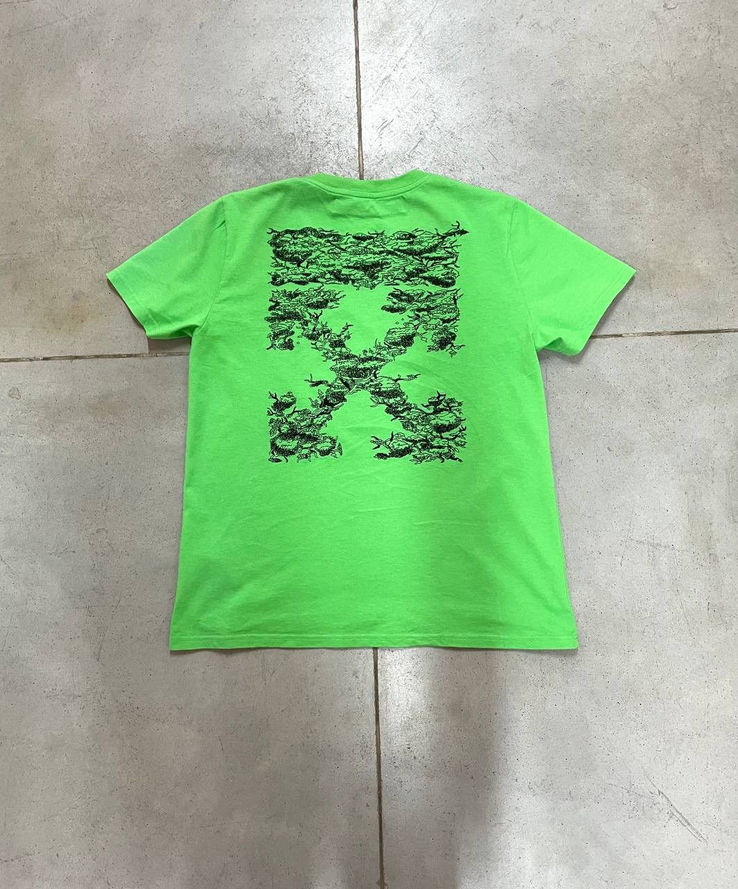 Off-White Vintage OFF-WHITE Bonsai Tee Shirt Size US L / EU 52-54 / 3 - 3 Thumbnail
