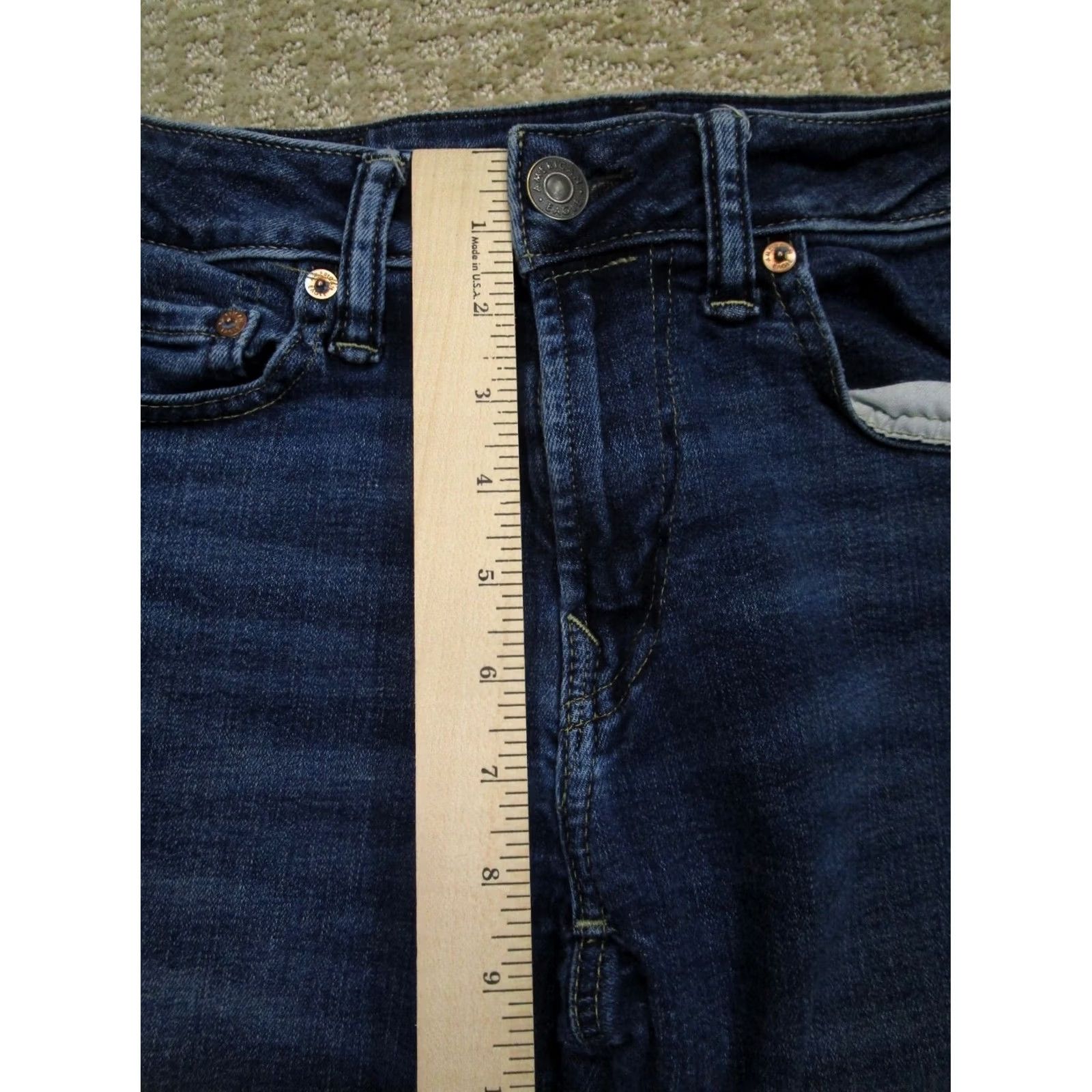 American Eagle Outfitters American Eagle Outfitters Jeans Men 28x30 Dark Wash Bootcut 5-Pocket Denim Size US 28 / EU 44 - 6 Thumbnail