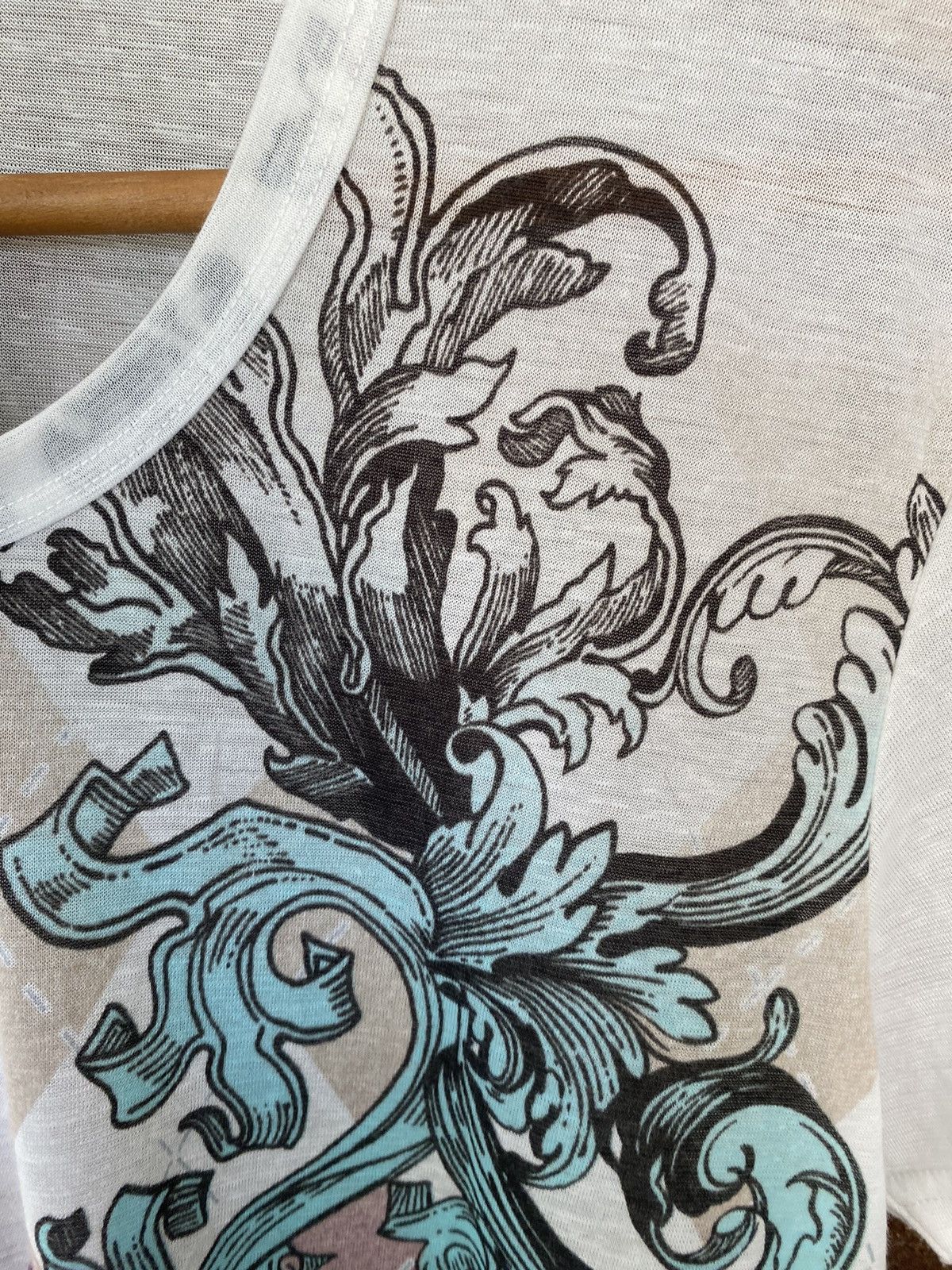 Custom Culture Japan mesh Ortega gradian tee