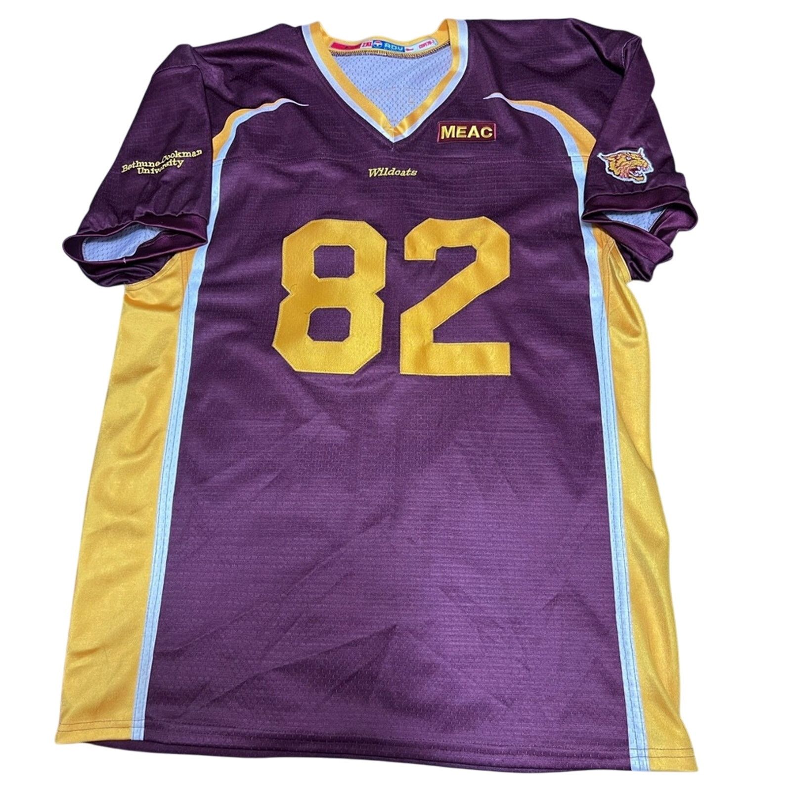 NCAA Bethune-Cookman Phillip Kirkland Game Worn/Issue Jersey 2005 Size US XXL / EU 58 / 5 - 4 Thumbnail