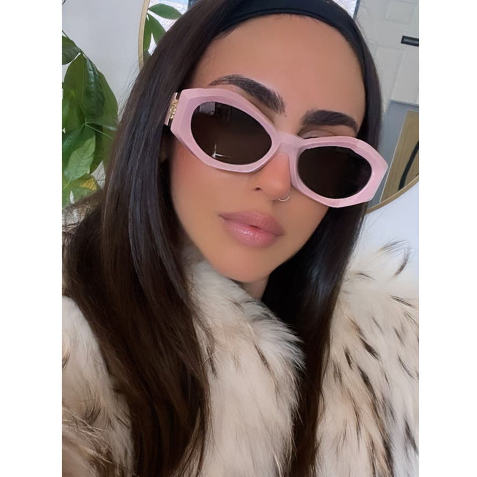 Versace NEW Versace VE4466-U Pink Cat Eye Sunglasses Size ONE SIZE - 2 Thumbnail