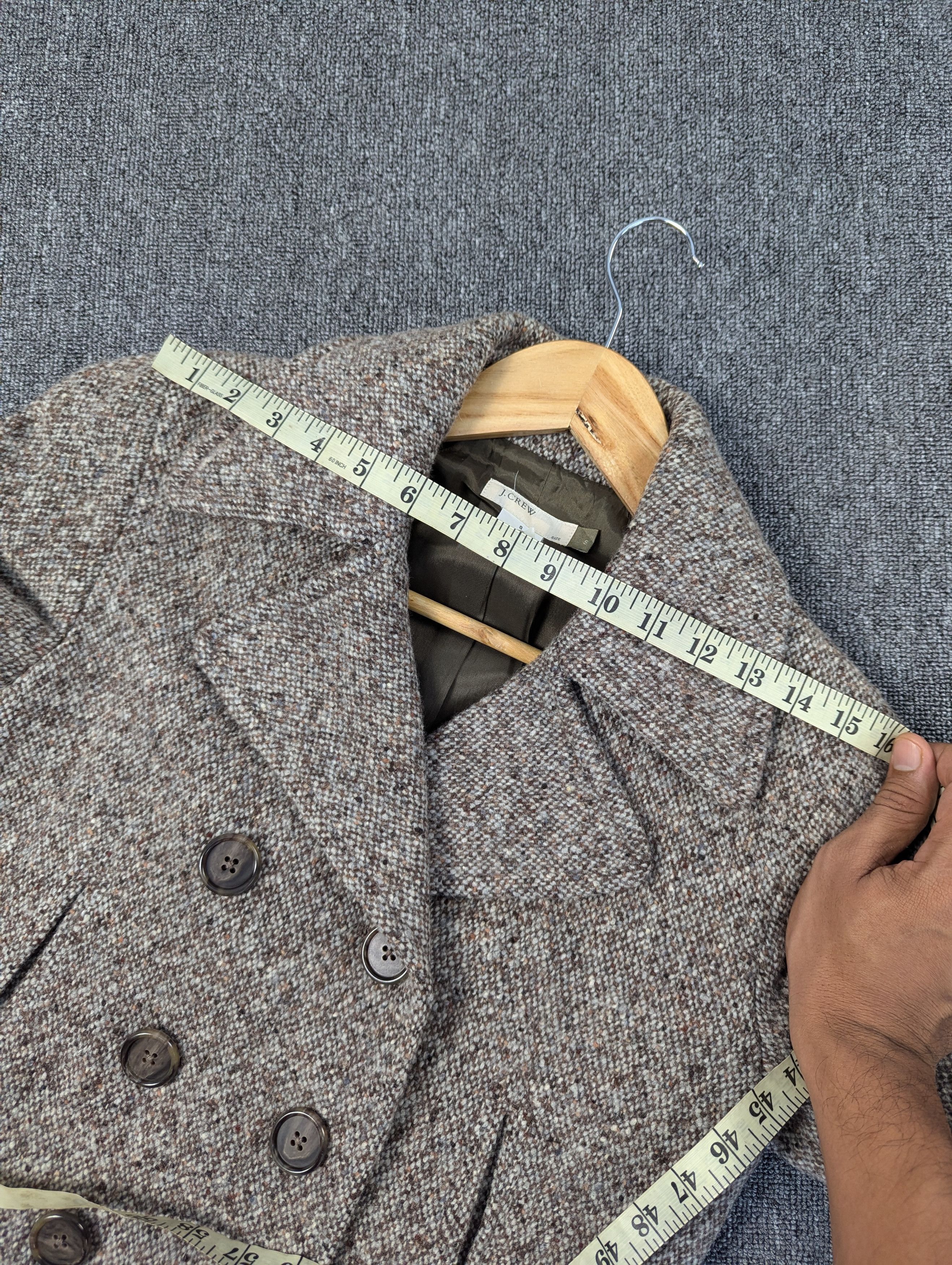 J.Crew Women's J.CREW Double Breasted Lined Wool Coat Jacket Size S Size S / US 4 / IT 40 - 17 Thumbnail