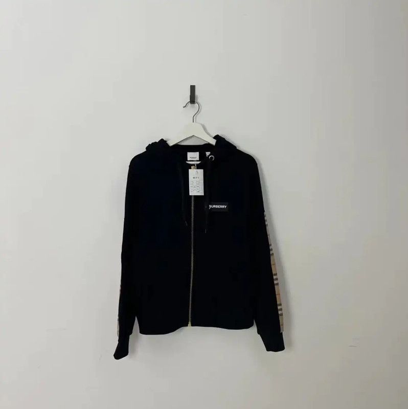 Burberry Burberry Women's Black Hoodie Jacket XXS Size XXS / US 00 / IT 34 - 1 Thumbnail