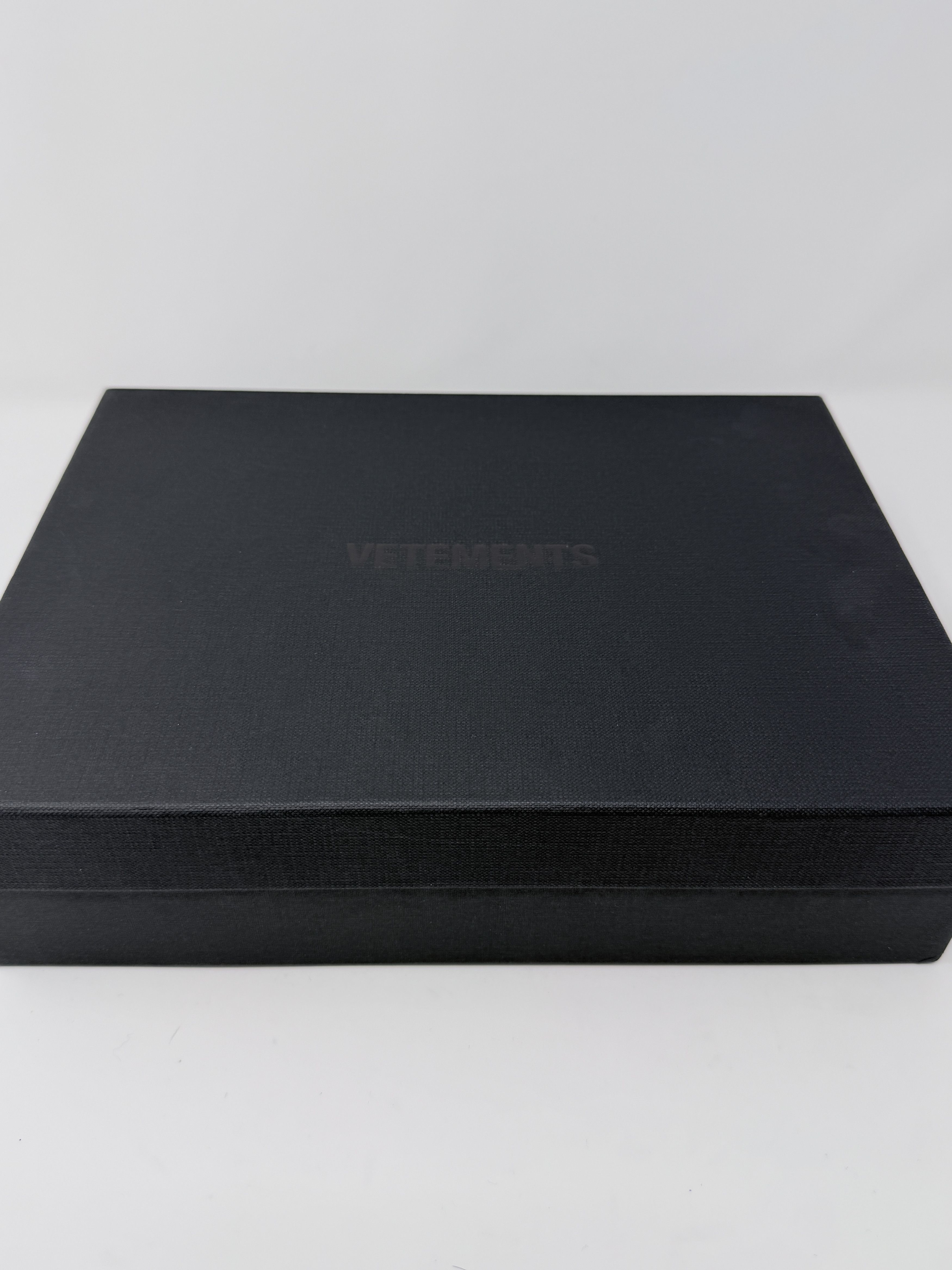 Vetements Vetements Metal Iconic Logo Belt Black Size ONE SIZE - 8 Thumbnail