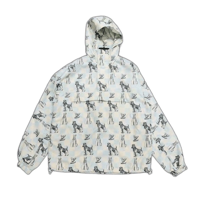 LV Monogram French Terry Zip-Through Hoodie 関税込 Monogram French Terry Zip-Through Hoodie - Men - Ready-to