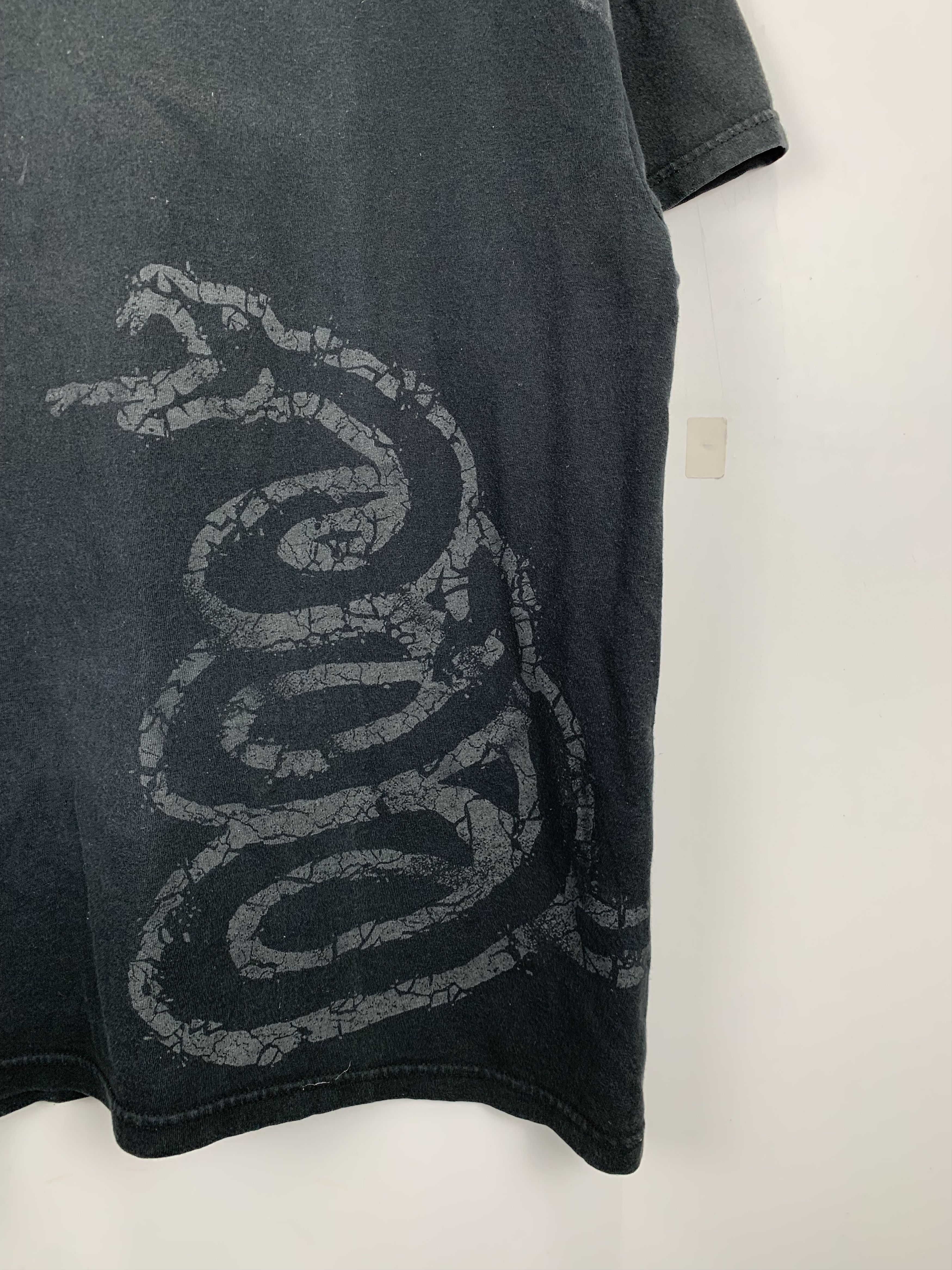 Metallica Vintage Metallica Black Album Cover Promo T Shirt TA0241 Size US XL / EU 56 / 4 - 11 Thumbnail