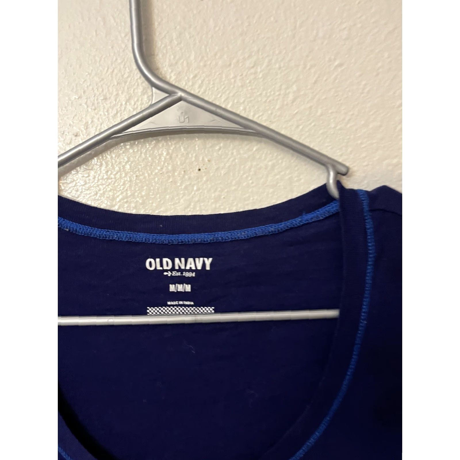 Old Navy Old Navy T-Shirt Women M Blue Round Neck Long Sleeve Pullover Breathable Vintage No Size M / US 6-8 / IT 42-44 - 2 Thumbnail