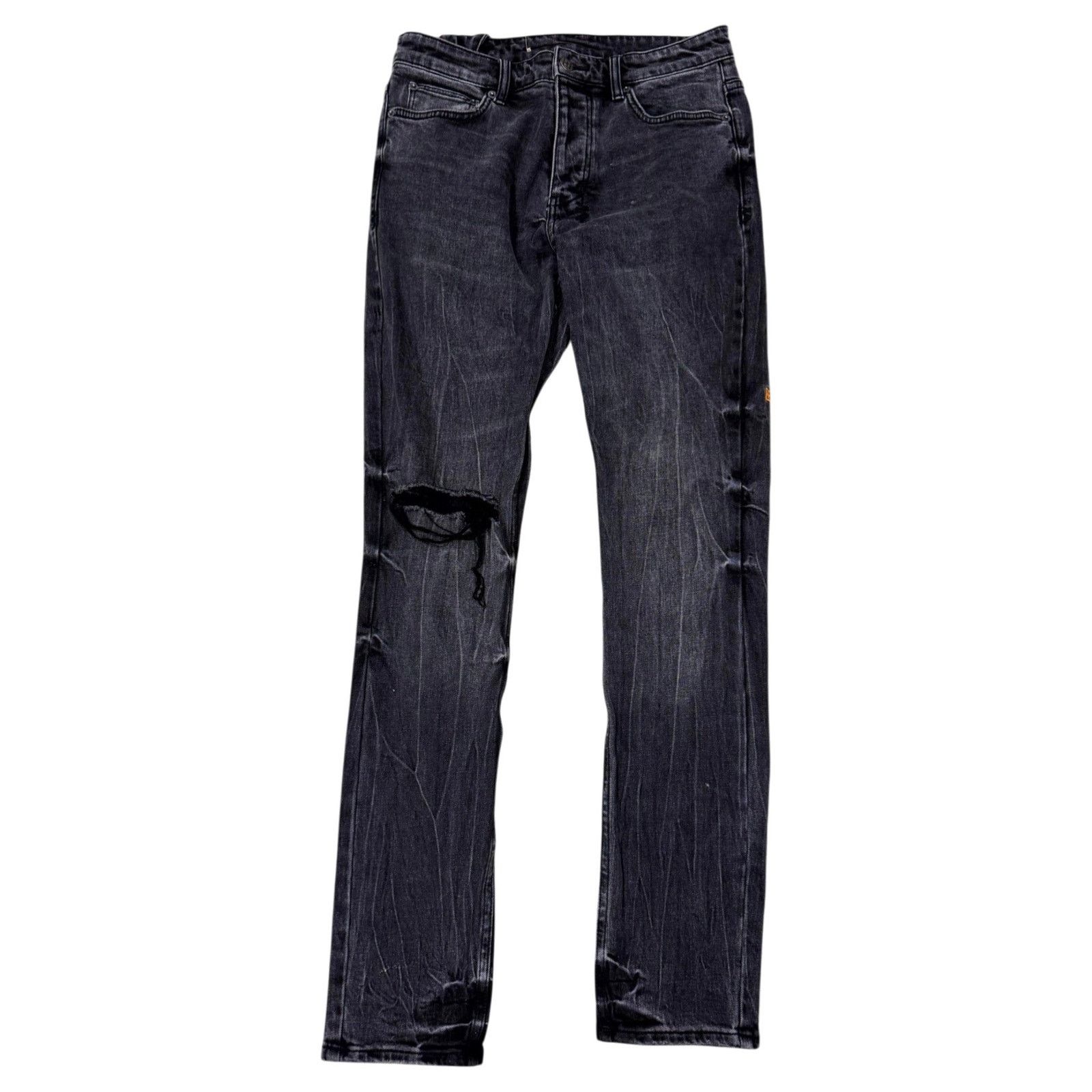 Ksubi Ksubi Black Wash & Orange Jeans Size US 30 / EU 46 - 1 Thumbnail