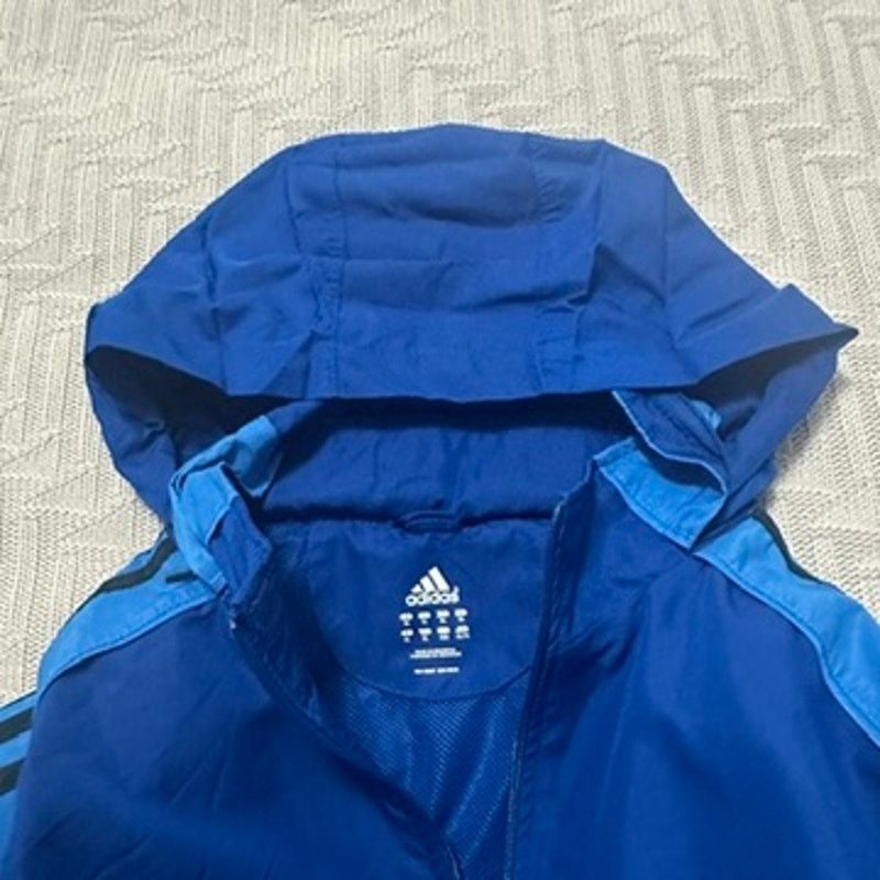 Adidas adidas blue windbreaker jacket size XL Size US XL / EU 56 / 4 - 5 Thumbnail