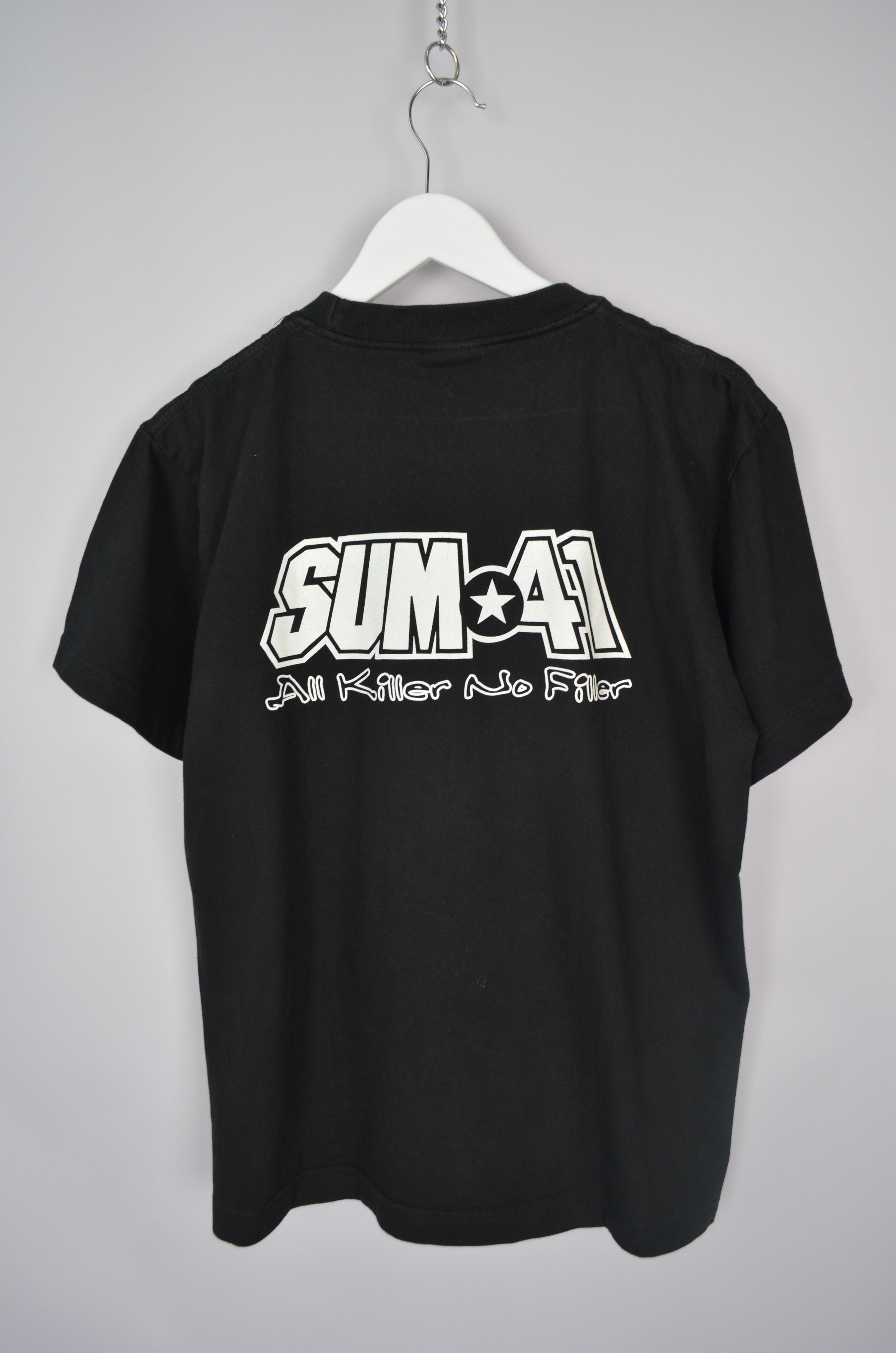 Band Tees × Vintage Sum 41 All Killer No Filler t-shirt Size S P2P 19'6" Size US S / EU 44-46 / 1 - 5 Thumbnail