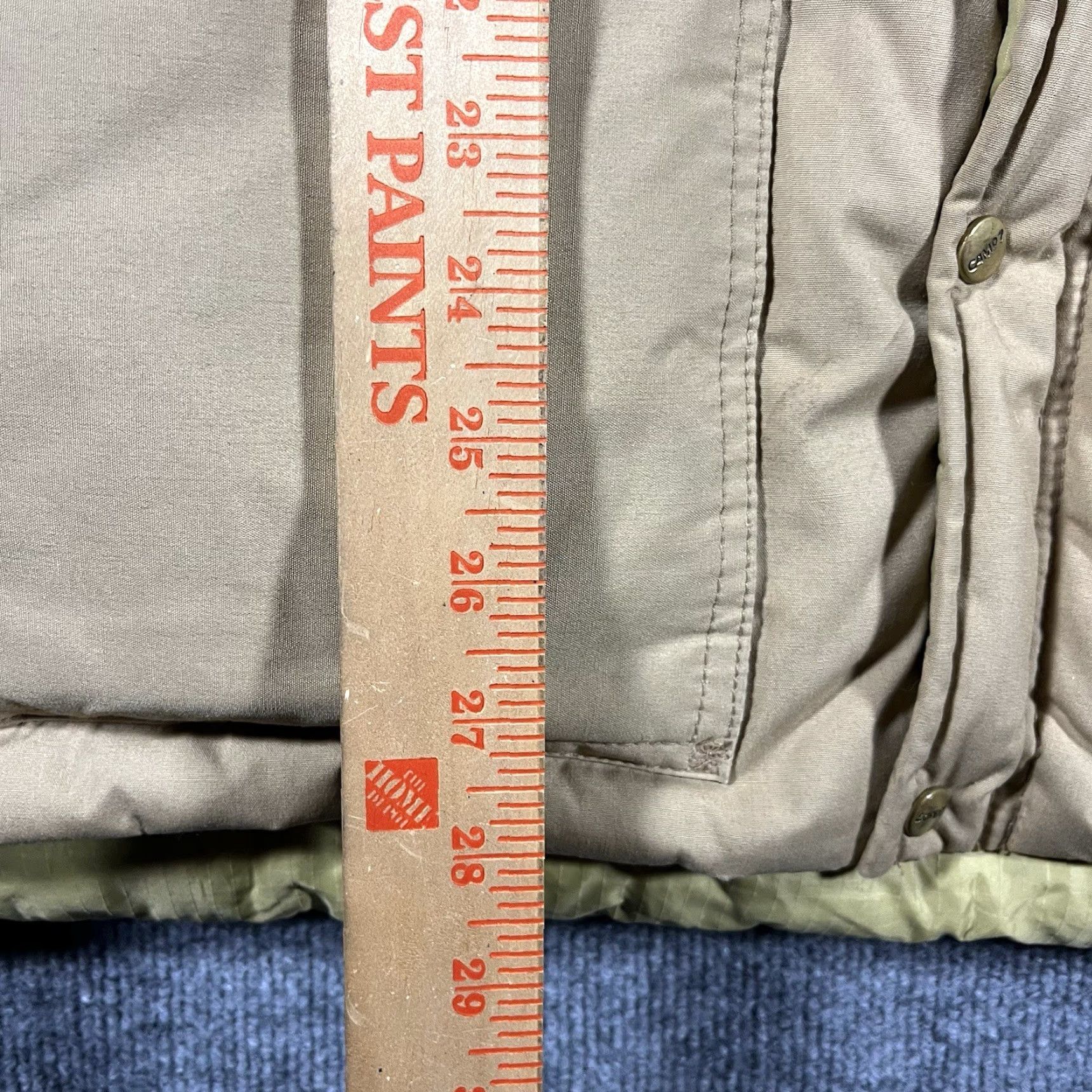 Vintage VINTAGE Camp 7 Down Puffer Vest Mens XL Beige 80s USA Made Insulated Casual Size US XL / EU 56 / 4 - 8 Thumbnail