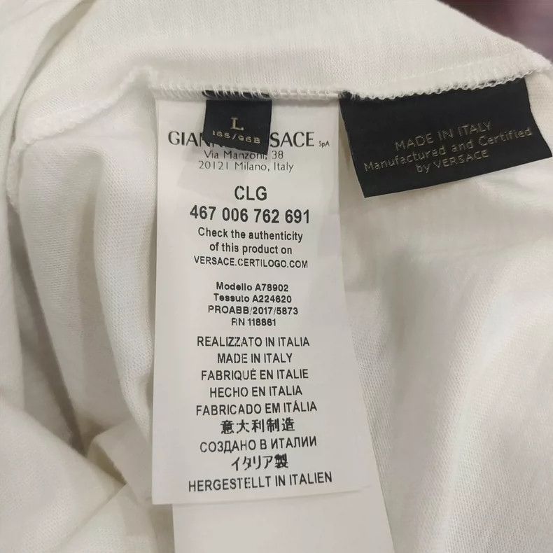 Versace Versace Medusa short-sleeved T-shirt Size US L / EU 52-54 / 3 - 4 Thumbnail