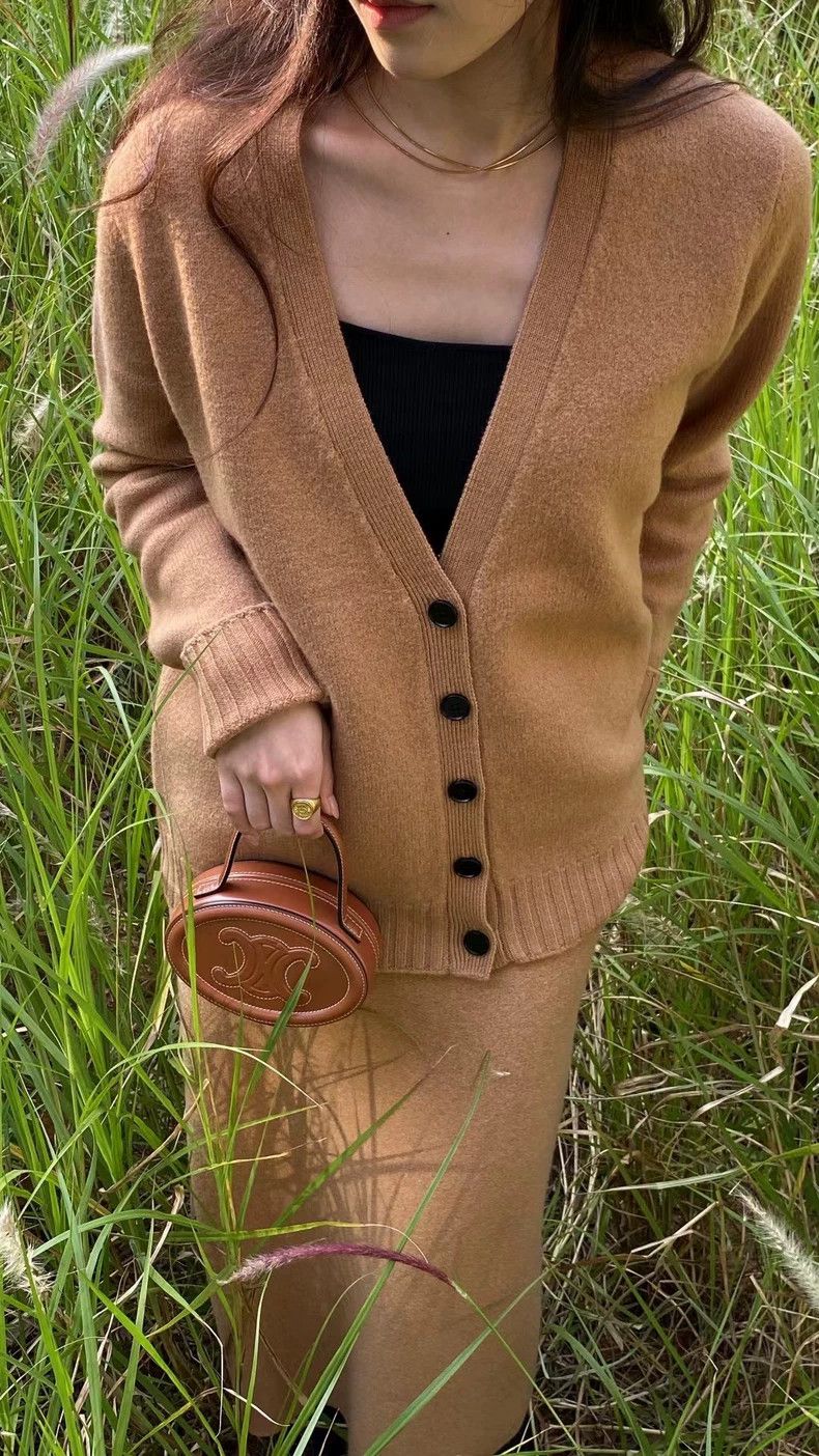 Jil Sander Jil Sander Camel-colored wool cardigan Size XXS / US 00 / IT 34 - 2 Thumbnail