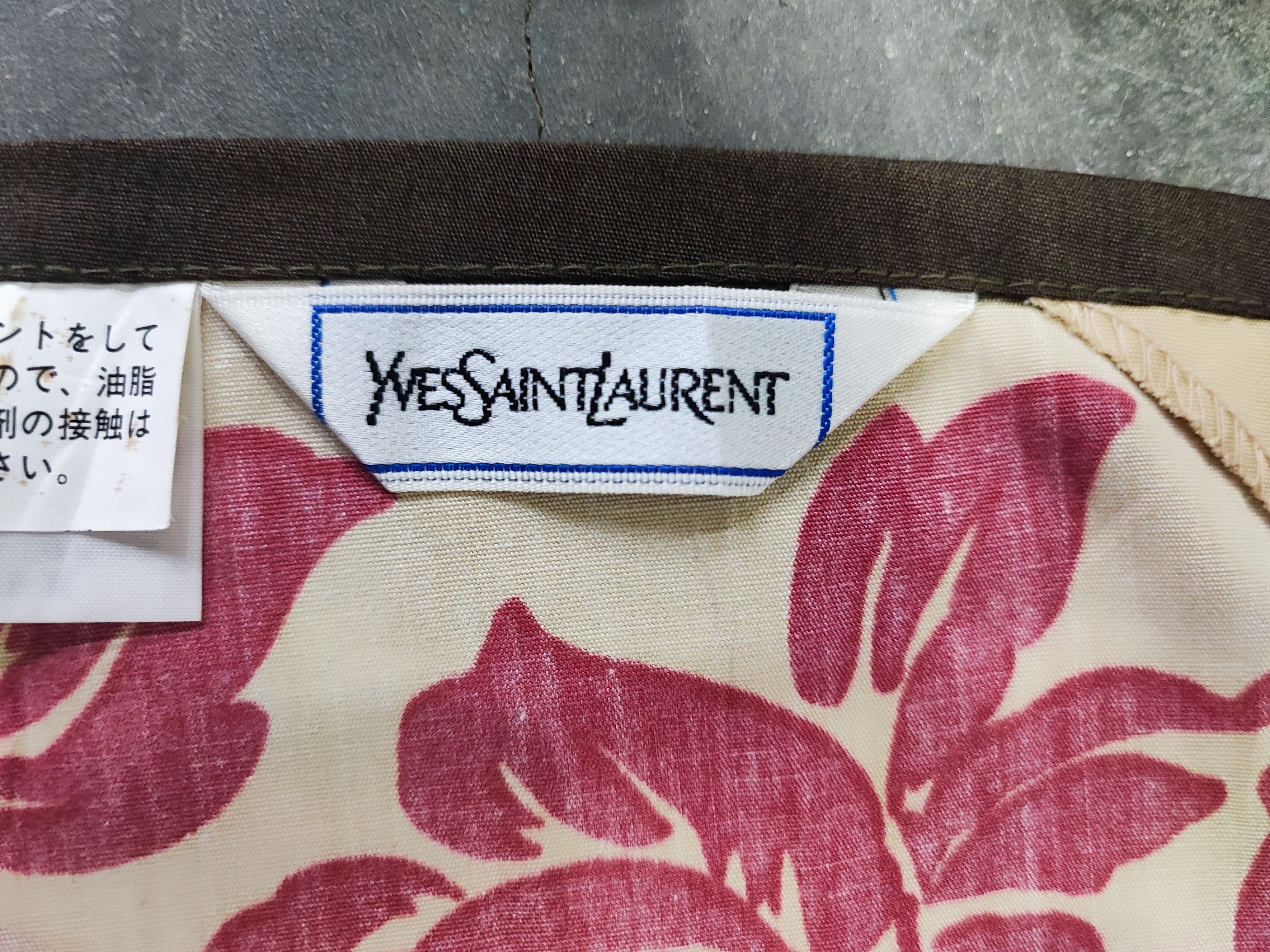 Yves Saint Laurent YSL FLORA APRON DRESS NICE DESIGN Size ONE SIZE - 8 Thumbnail