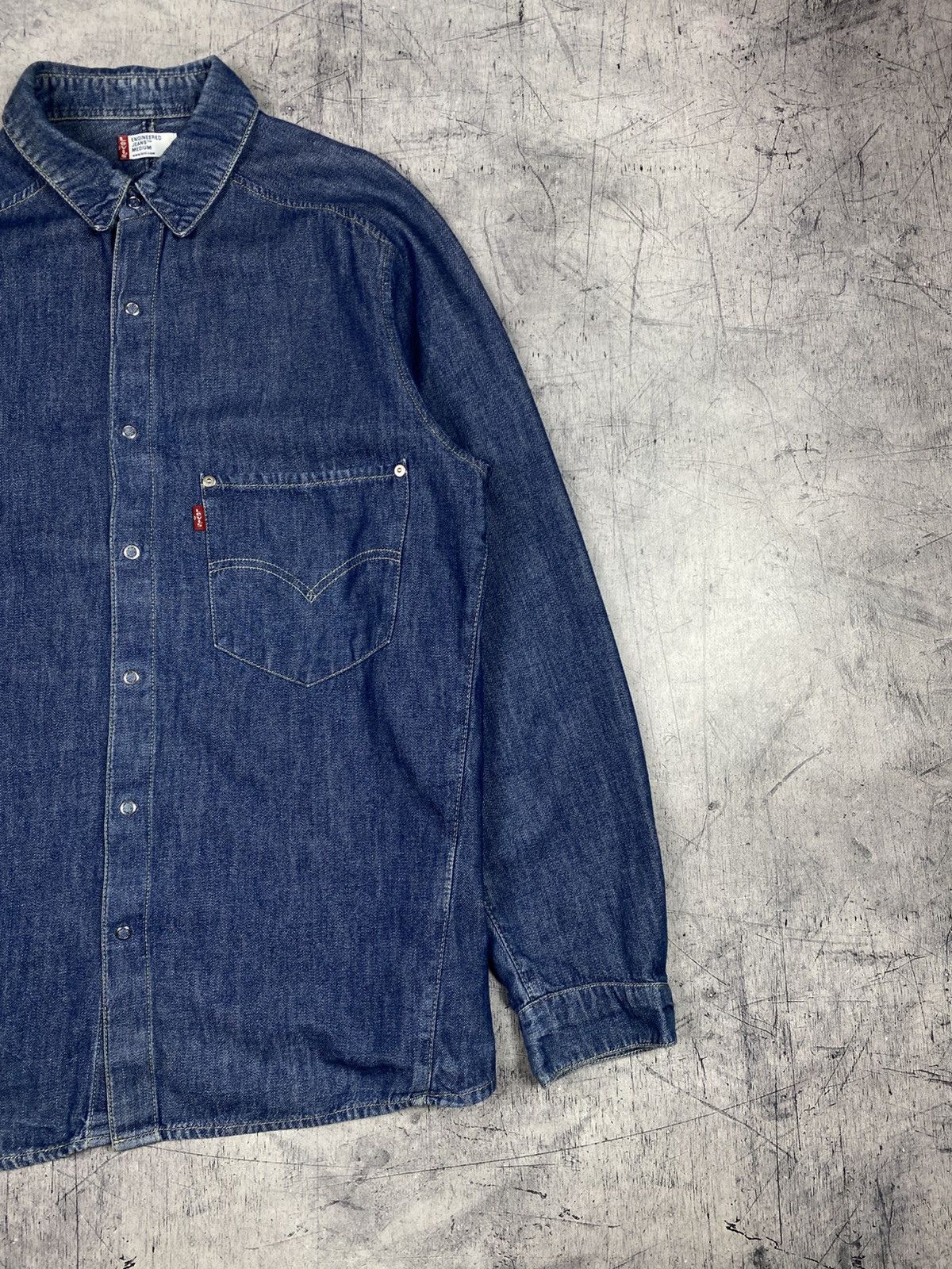 Levi's Levi’s Engineered Jeans Denim Shirt Size US M / EU 48-50 / 2 - 4 Thumbnail